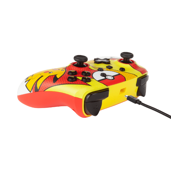 Power A Enhanced Wired Controller für Nintendo Switch - Pikachu Pop Art