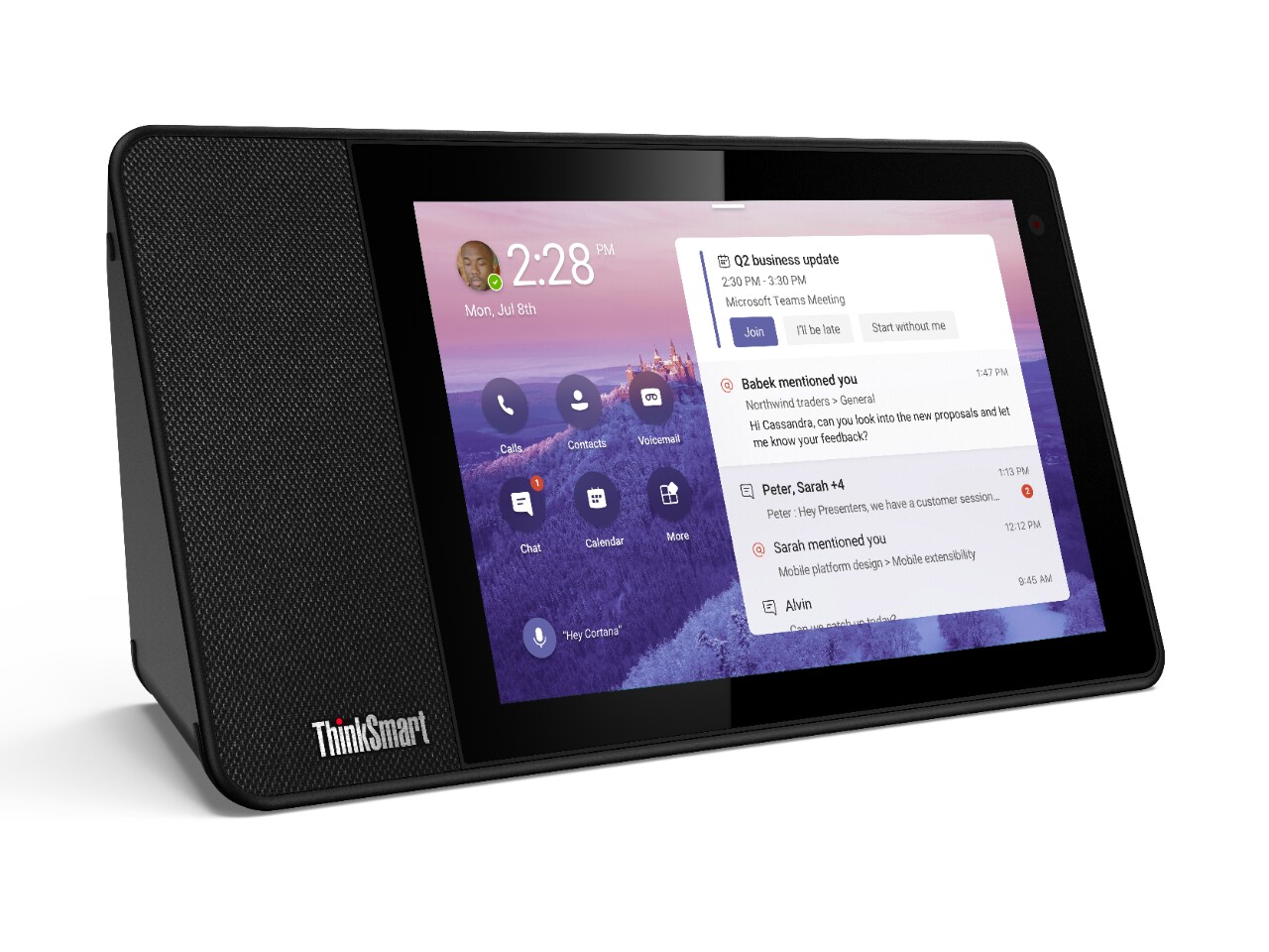 Lenovo ThinkSmart View Microsoft Teams Display