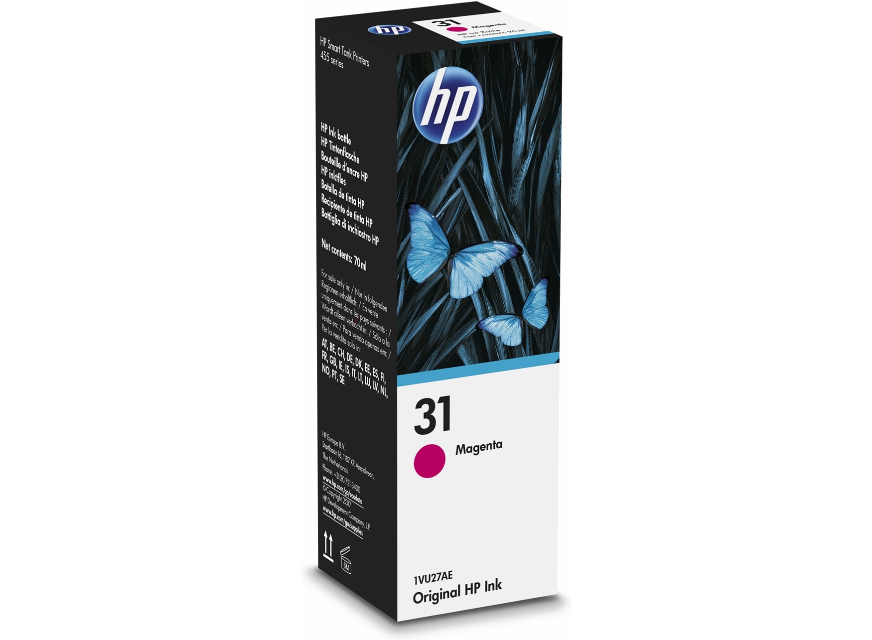 HP 31 1VU27AE Original Tintenflasche Magenta 70 ml