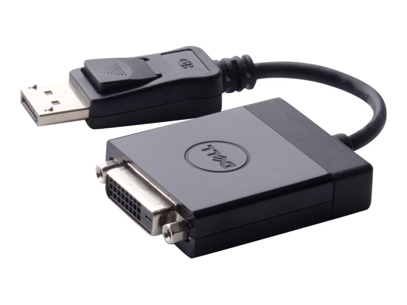 DELL 470-ABEO Adapter DisplayPort zu DVI, schwarz