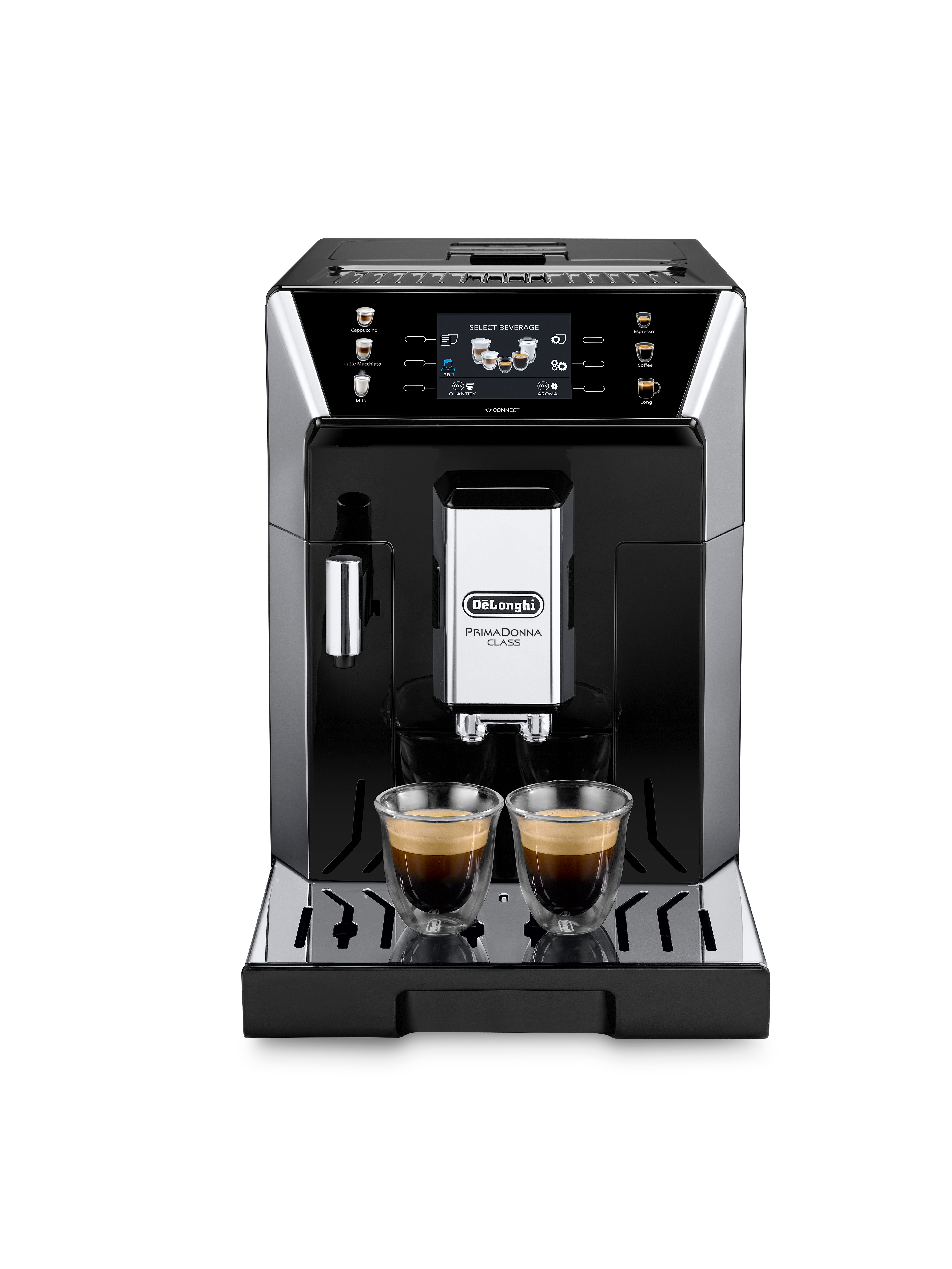 DeLonghi ECAM 550.65.SB PrimaDonna Class Kaffeevollautomat Schwarz