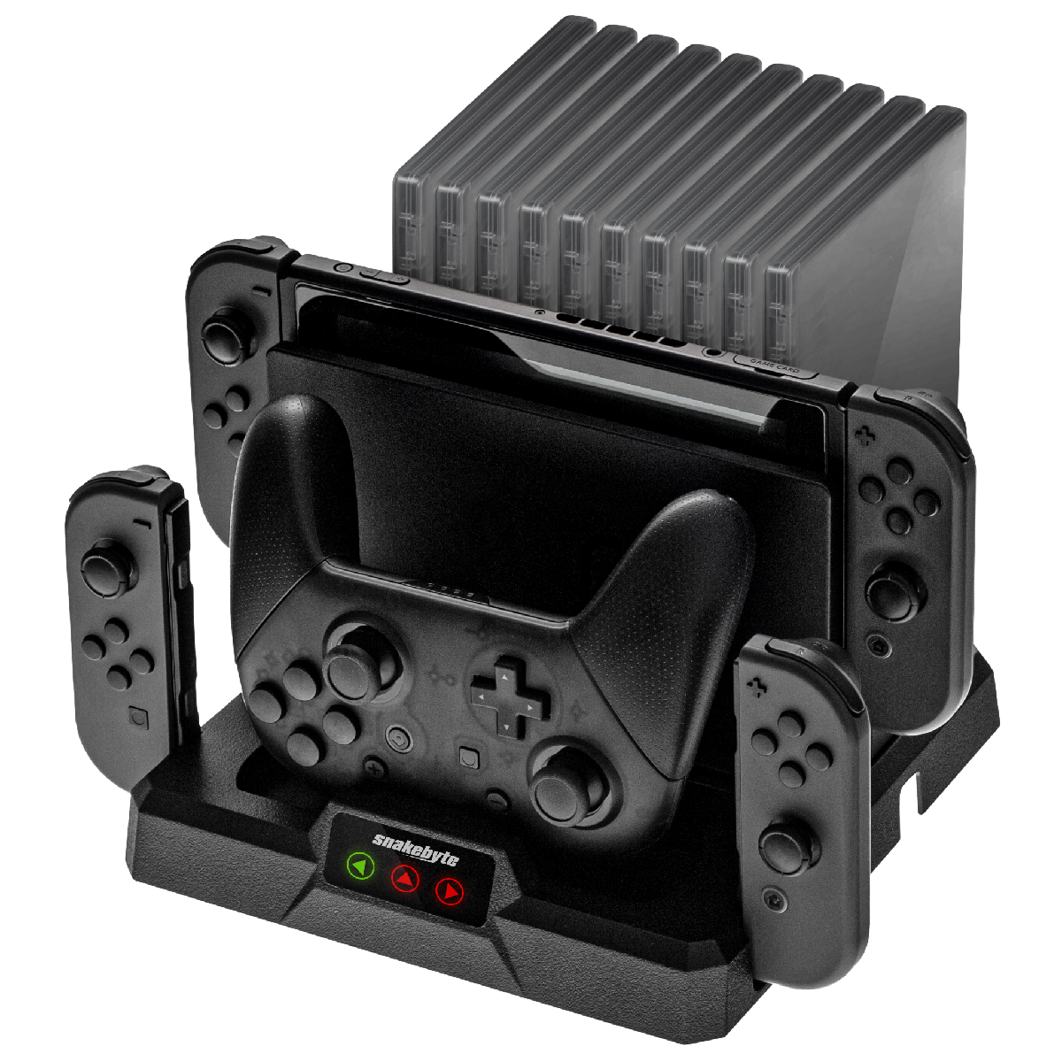 Snakebyte Ladestation Dual CHARGE:BASE S für Nintendo Switch