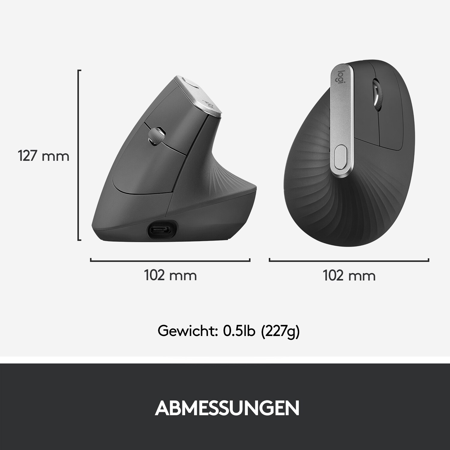 Logitech MX Vertical Ergonomische Maus