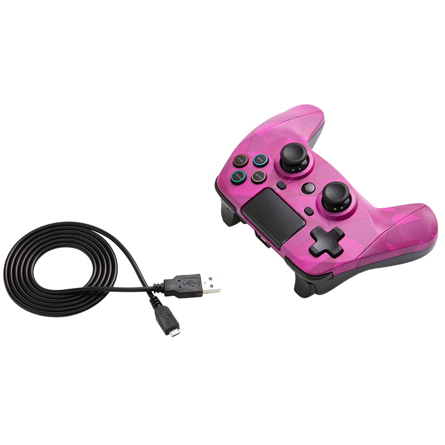 Snakebyte Playstation Controller GAME:PAD 4S WIRELESS Bubblegum Camouflage (PS4)