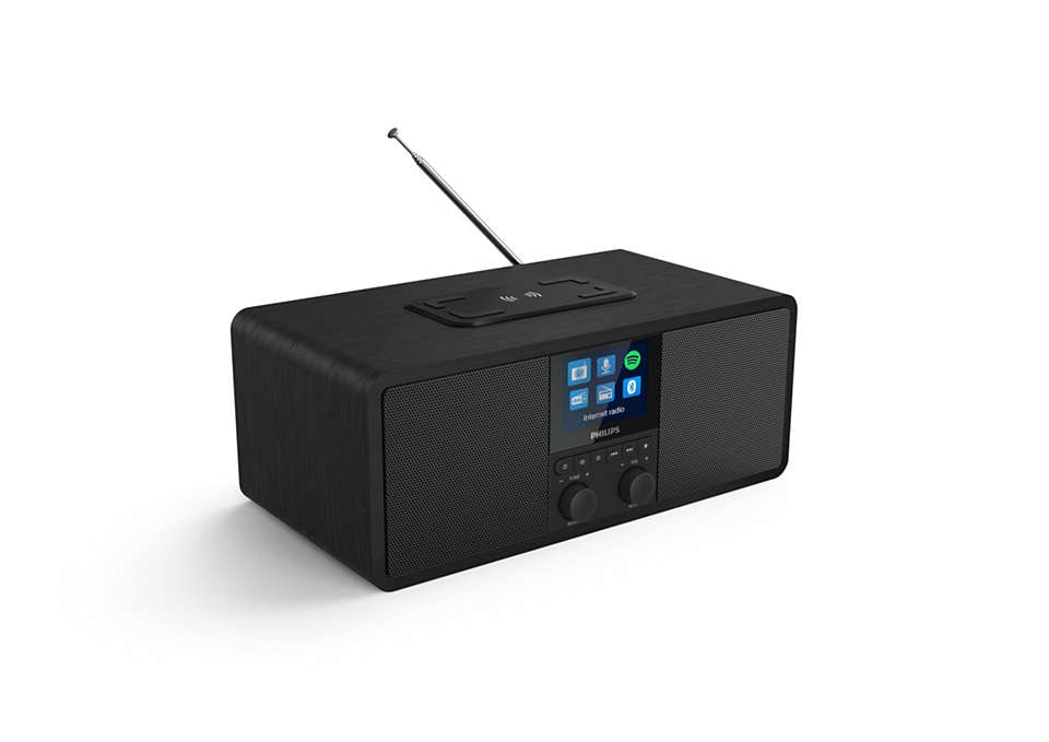 Philips TAR8805/10 Internet-Radio DAB+ Bluetooth schwarz