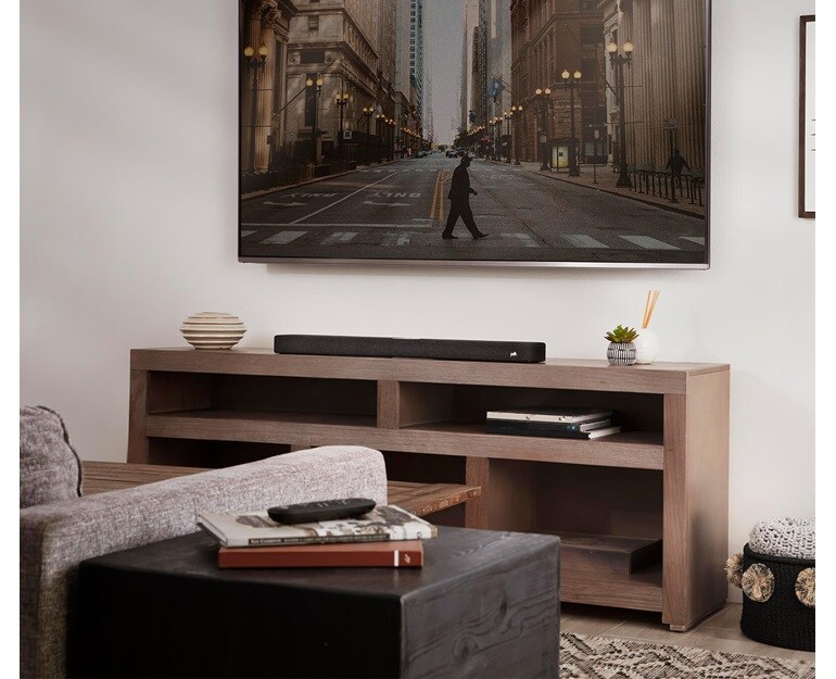 Polk React Soundbar mit Alexa Integration schwarz