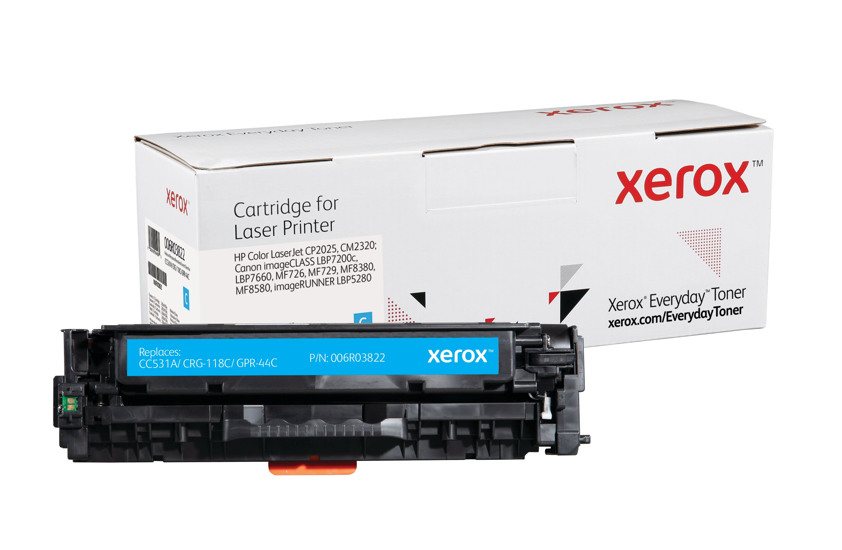 Xerox Everyday Alternativtoner für CC531A/ CRG-118C/ GPR-44C Cyan für ca 2800 S.