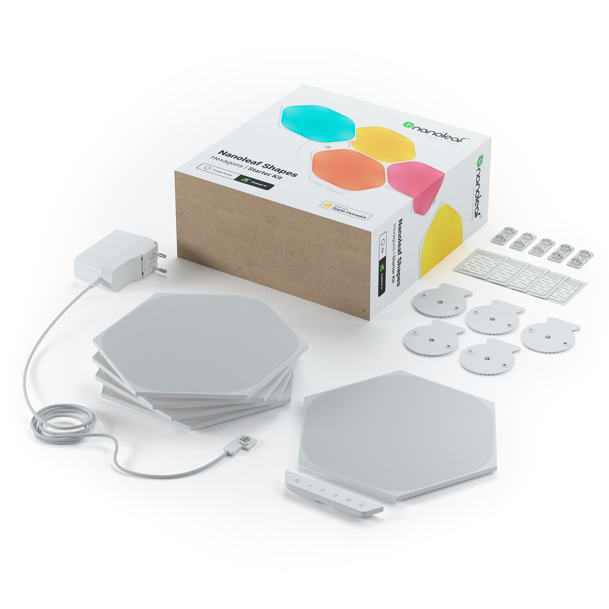 Nanoleaf Shapes Hexagons Starter Kit - 5 Panels