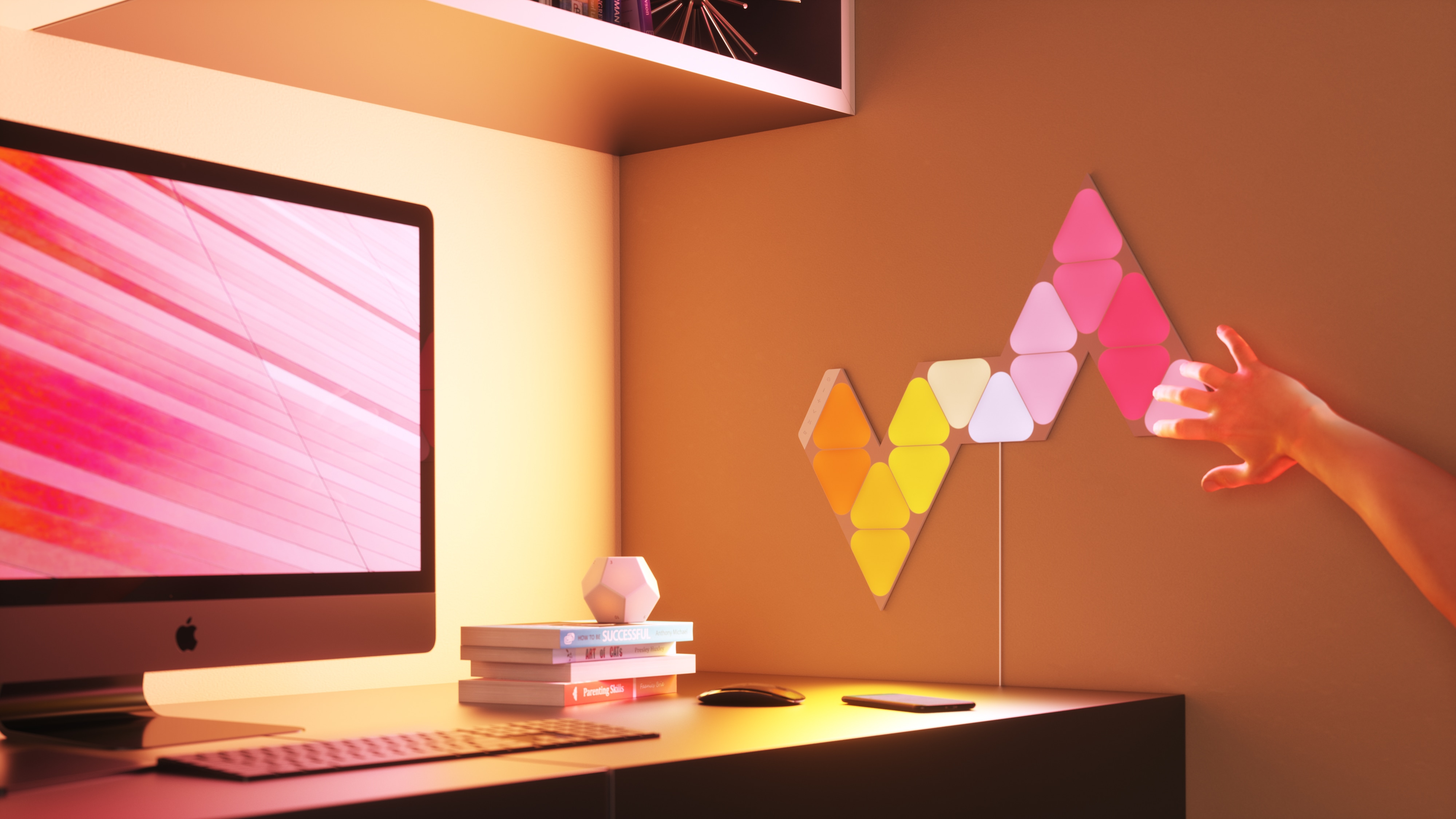 Nanoleaf Shapes Triangles Mini Expansion Pack - 10 Panels