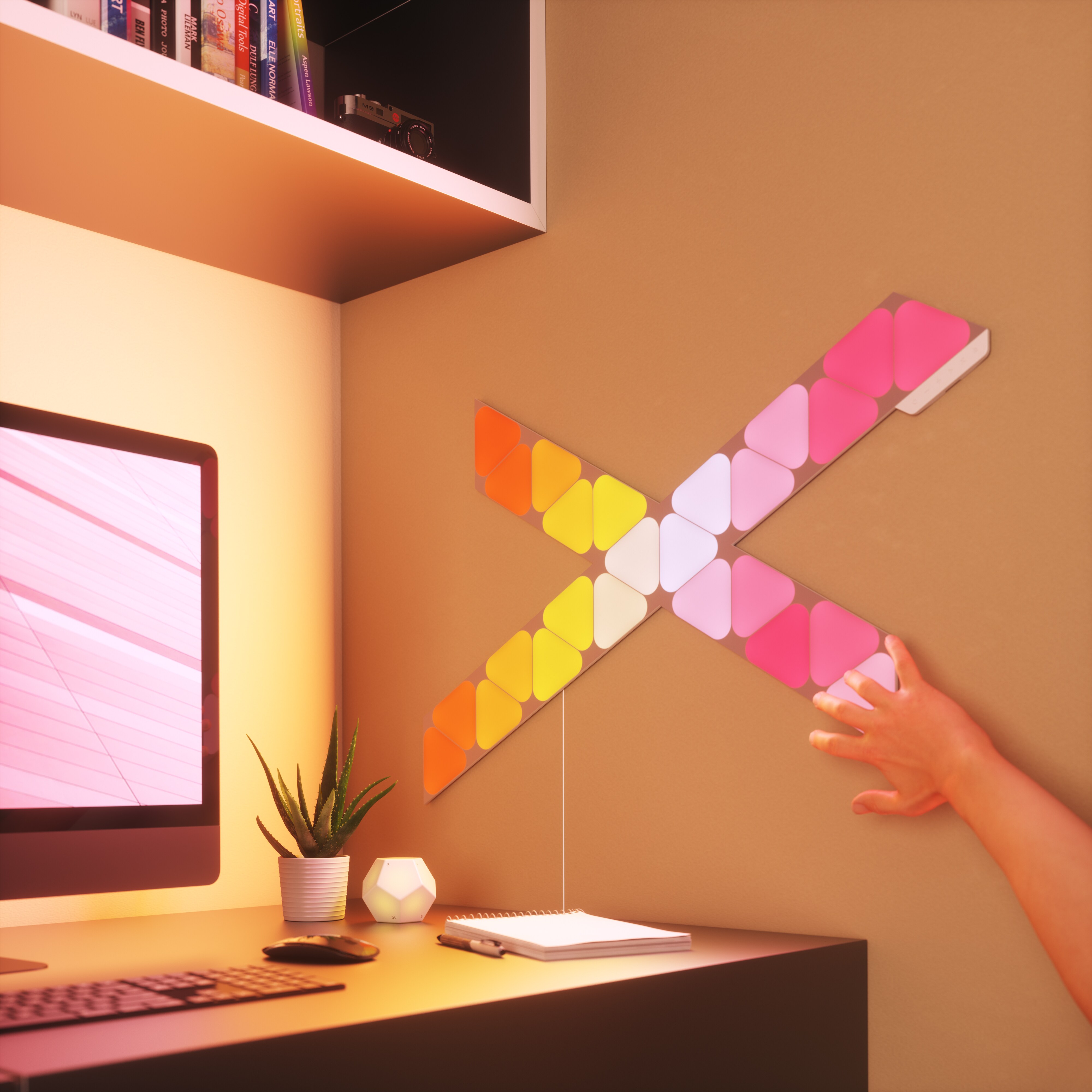 Nanoleaf Shapes Triangles Mini Expansion Pack - 10 Panels