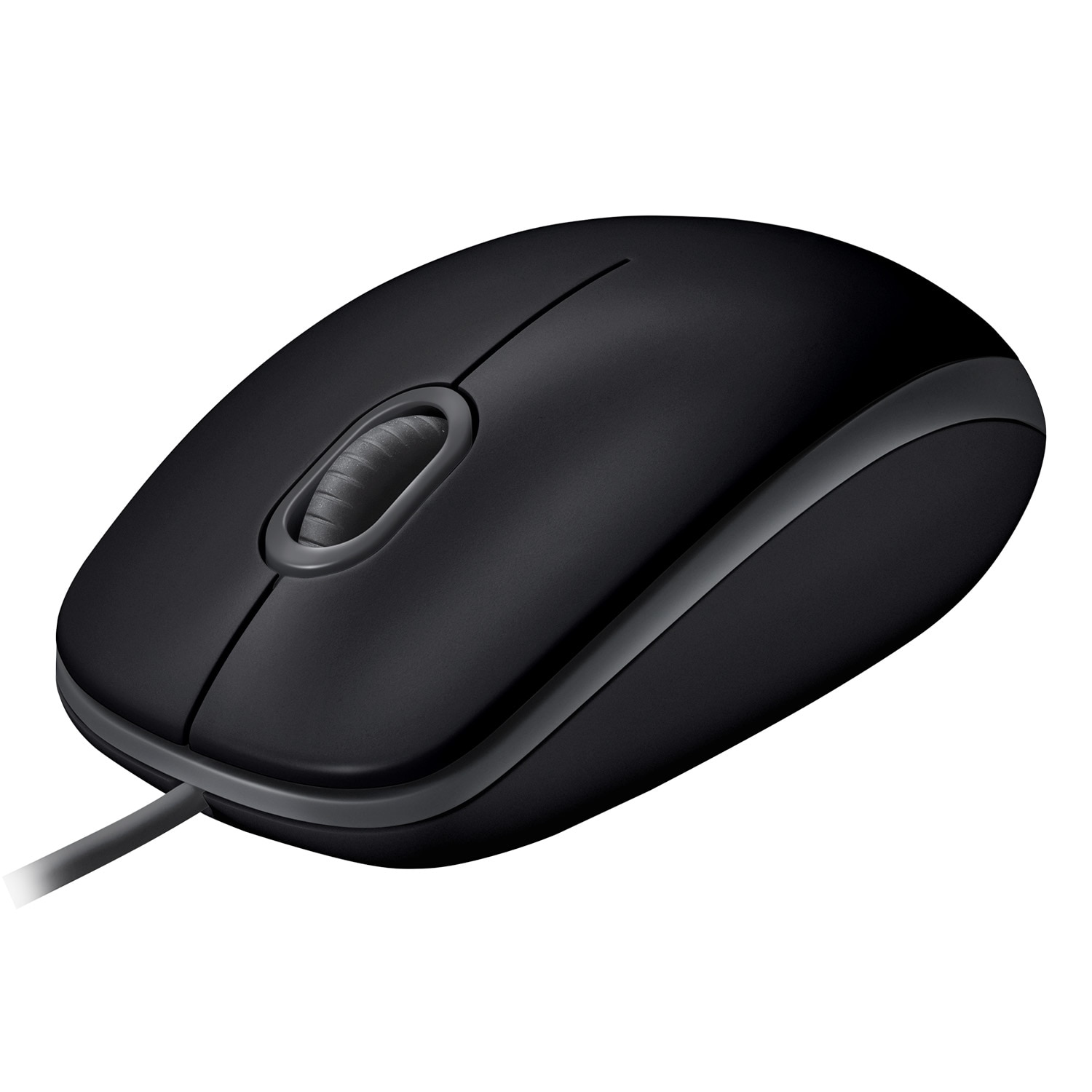 Logitech B110 Silent Kabelgebundene Maus Schwarz