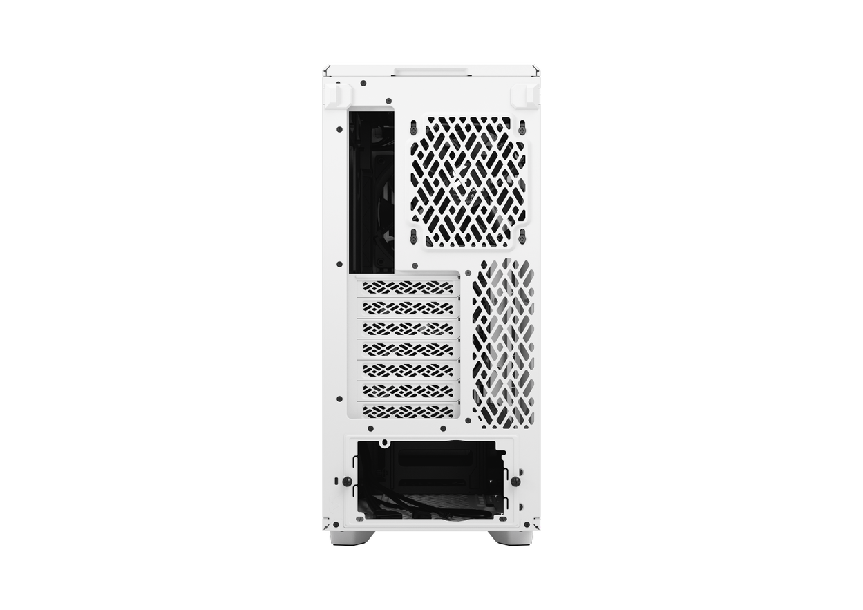 Fractal Design Meshify 2 Compact White TG Clear Tint Midi Tower Gaming Gehäuse