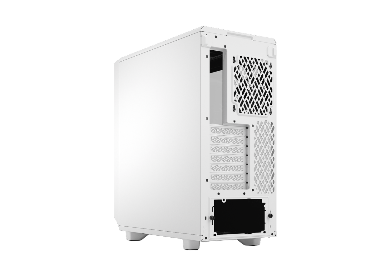 Fractal Design Meshify 2 Compact White TG Clear Tint Midi Tower Gaming Gehäuse