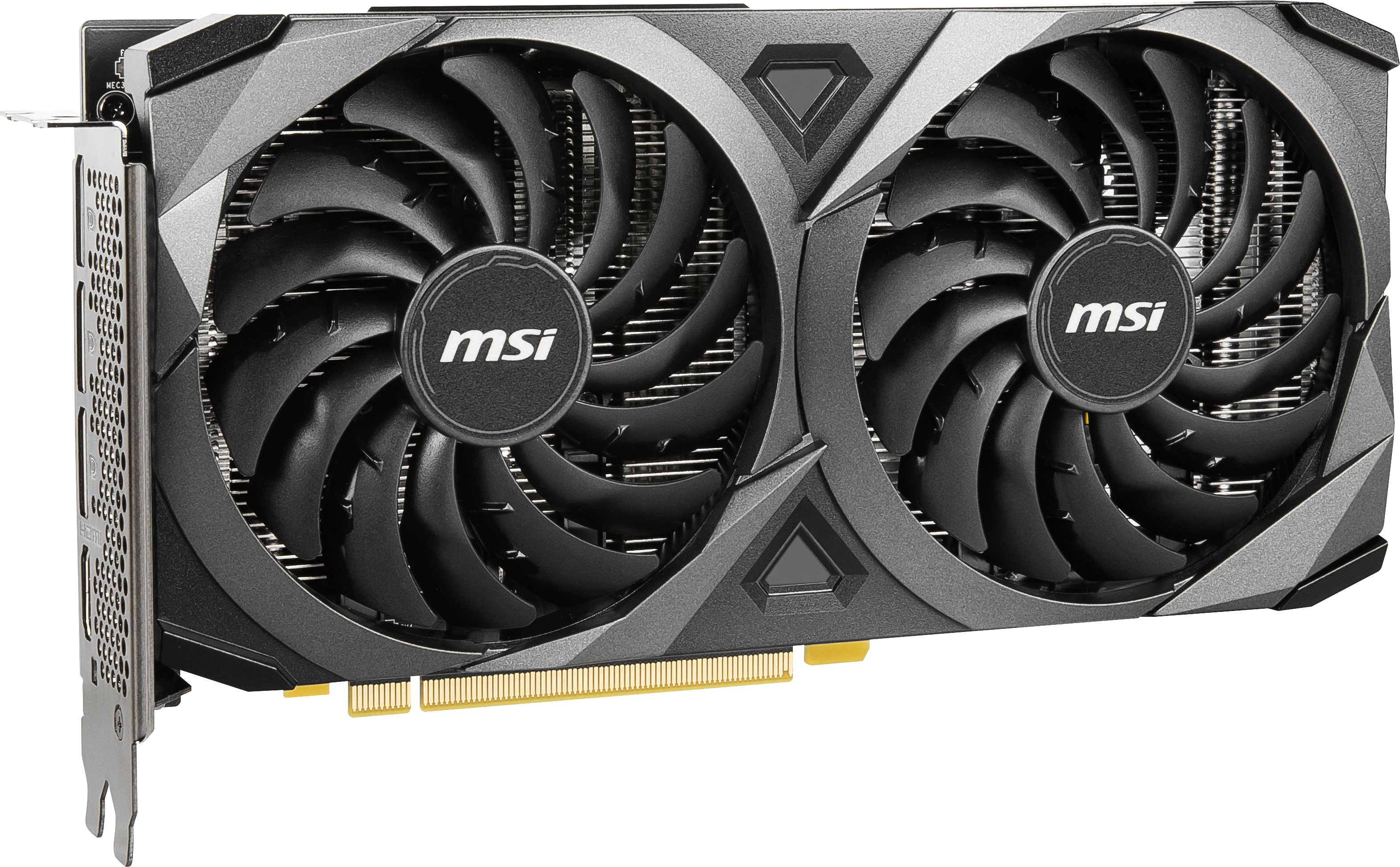 MSI GeForce RTX 3060 Ventus 2X OC 12GB GDDR6 Grafikkarte 3xDP/HDMI