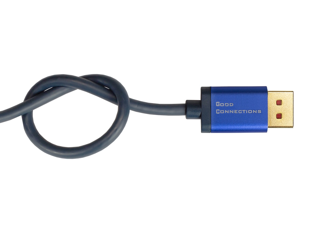 Good Connections HDMI 2.1 Kabel 8K @ 60Hz SmartFLEX Kupfer dunkelblau 0,5m