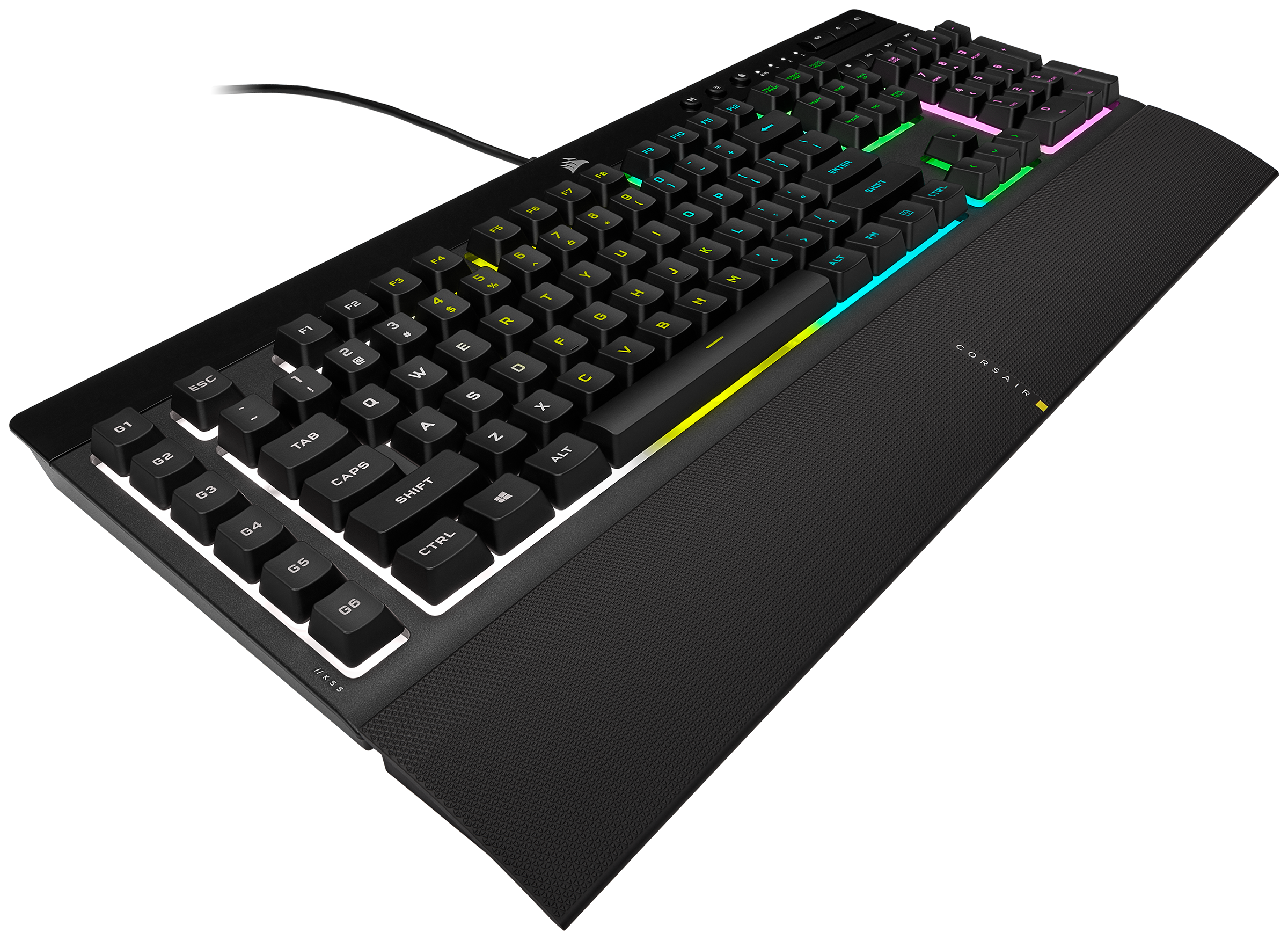 Corsair K55 RGB PRO Kabelgebundene Gaming Tastatur