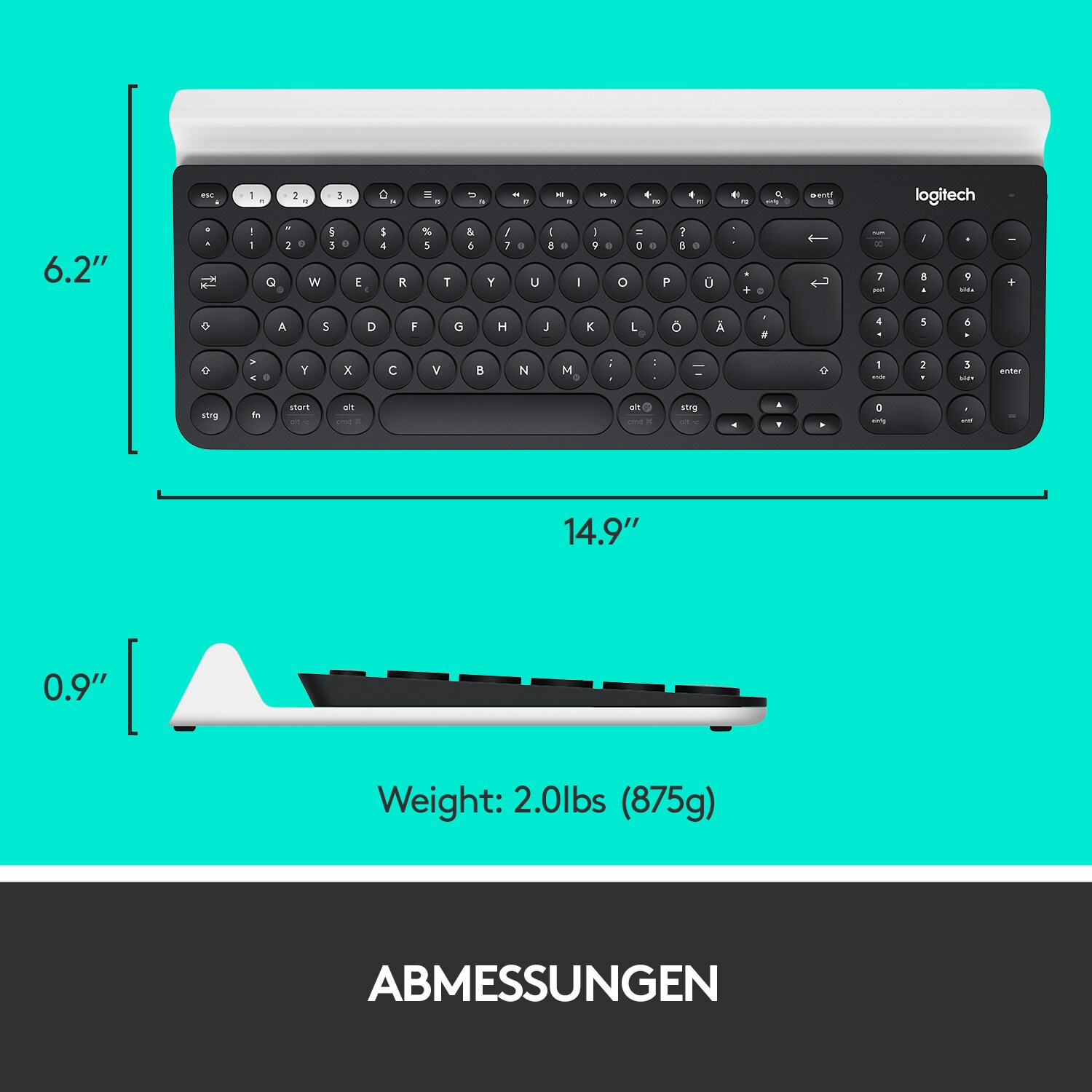 Logitech K780 Kabellose Tastatur