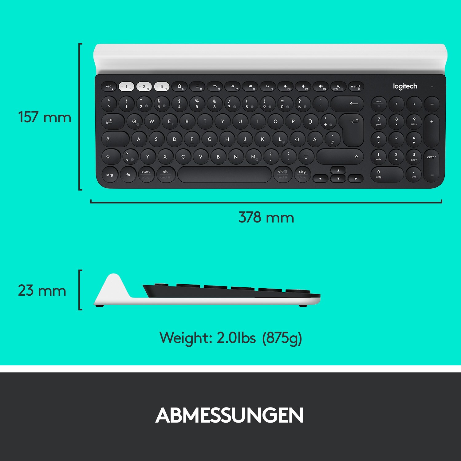 Logitech K780 Kabellose Tastatur