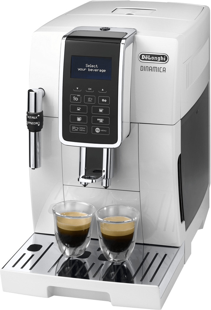 DeLonghi ECAM 350.35.W Dinamica Kaffeevollautomat Weiß