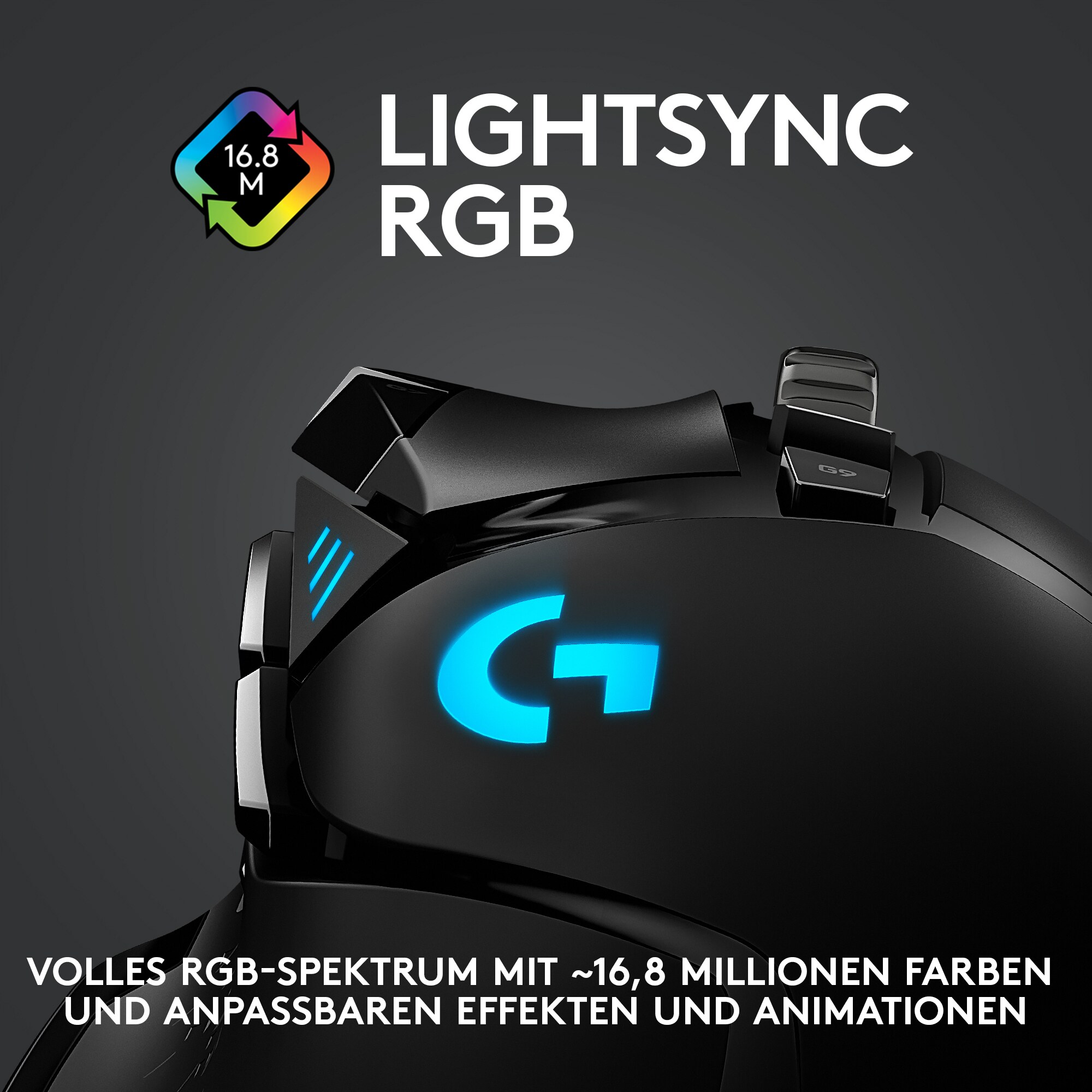 Logitech G502 LIGHTSPEED Kabellose Gaming Maus