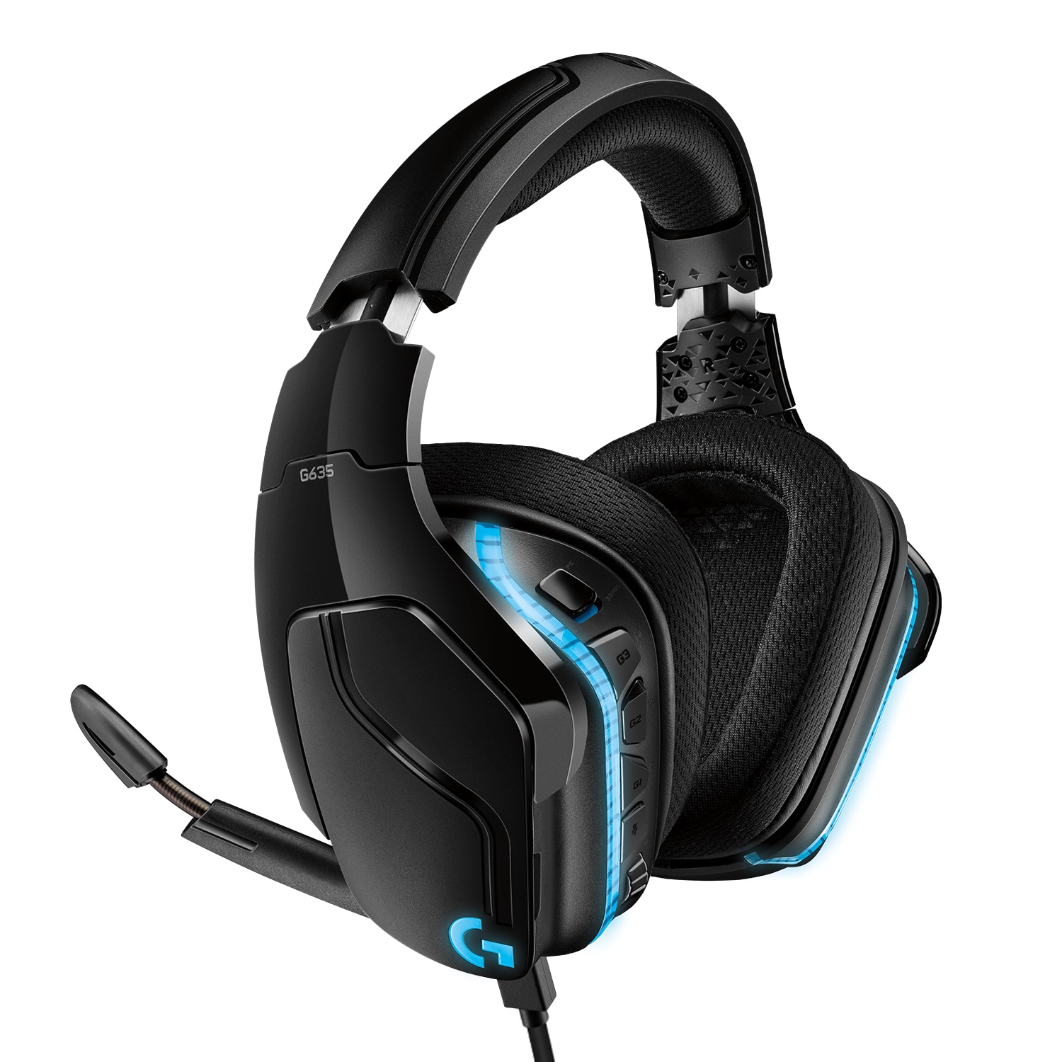 Logitech G635 LIGHTSYNC Kabelgebundenes Gaming Headset