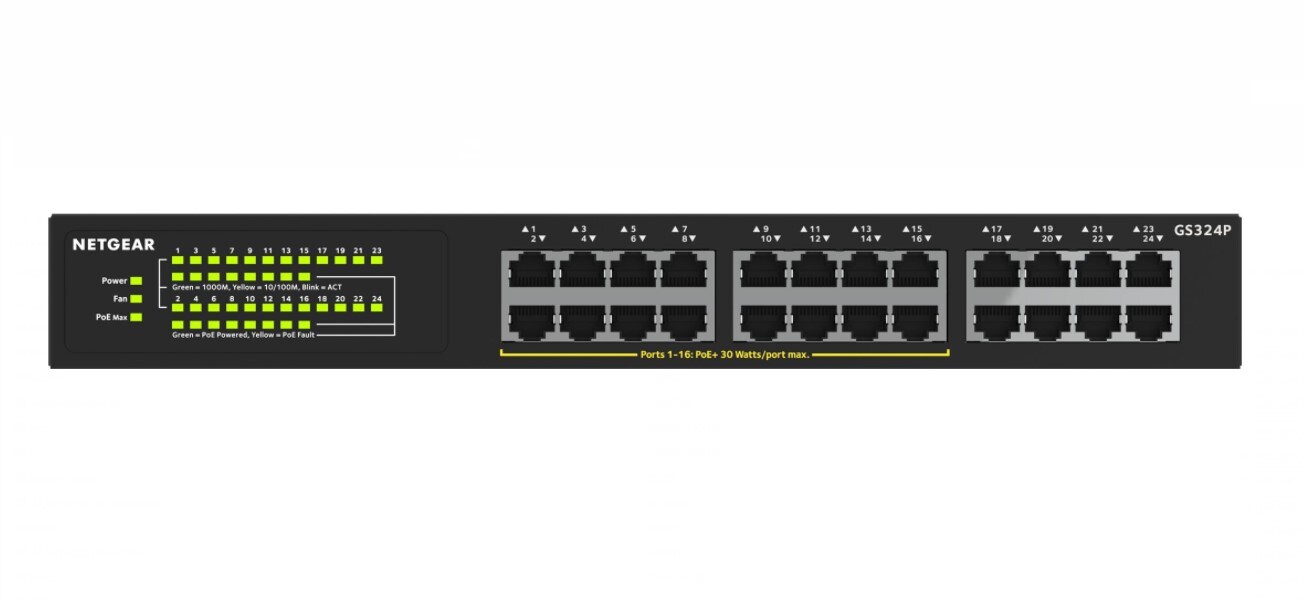 Netgear GS324P - Switch