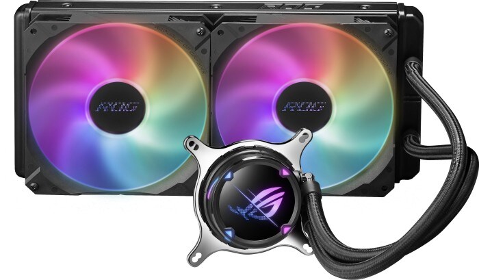 ASUS ROG Strix LC II 280 ARGB Komplettwasserkühlung für AMD und Intel CPUs