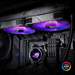 ASUS ROG Strix LC II 280 ARGB Komplettwasserkühlung für AMD und Intel CPUs