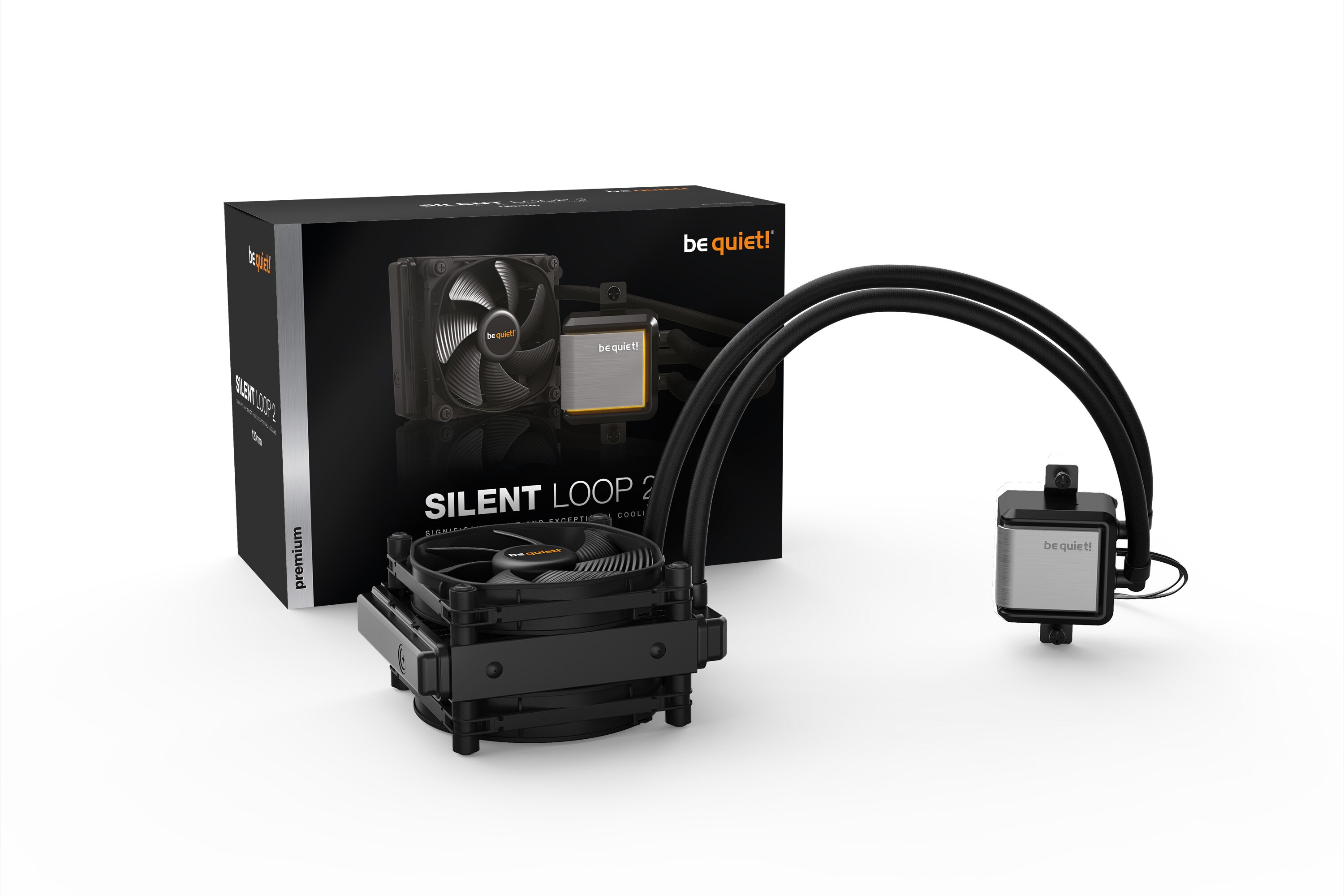 be quiet! Silent LOOP 2 Wasserkühlung 120 mm für Intel/AMD