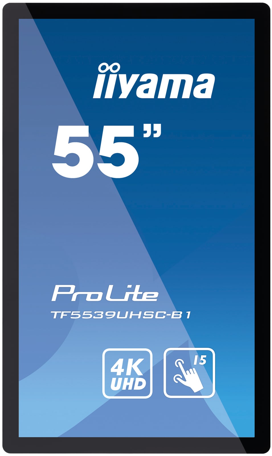 iiyama ProLite TF5539UHSC-B1AG 55"/139cm 4K UHD Touch Monitor HDMI/DP/VGA/USB