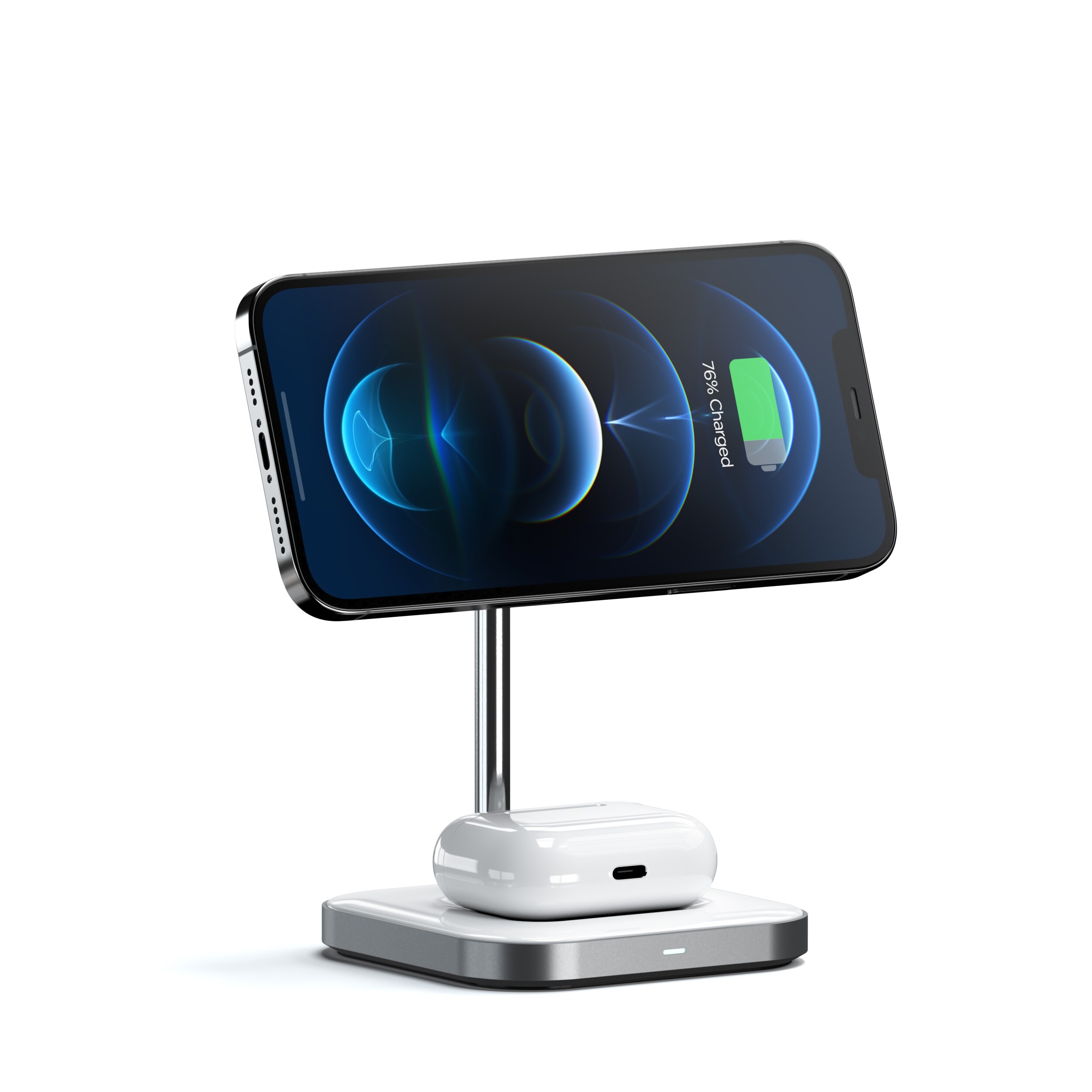 Satechi Magnetic 2-in-1 Wireless Charging Stand