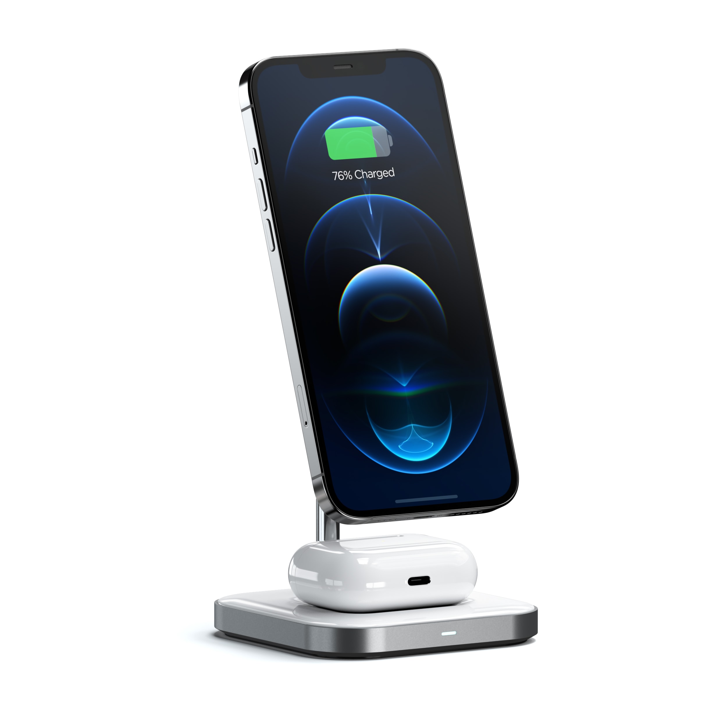 Satechi Magnetic 2-in-1 Wireless Charging Stand