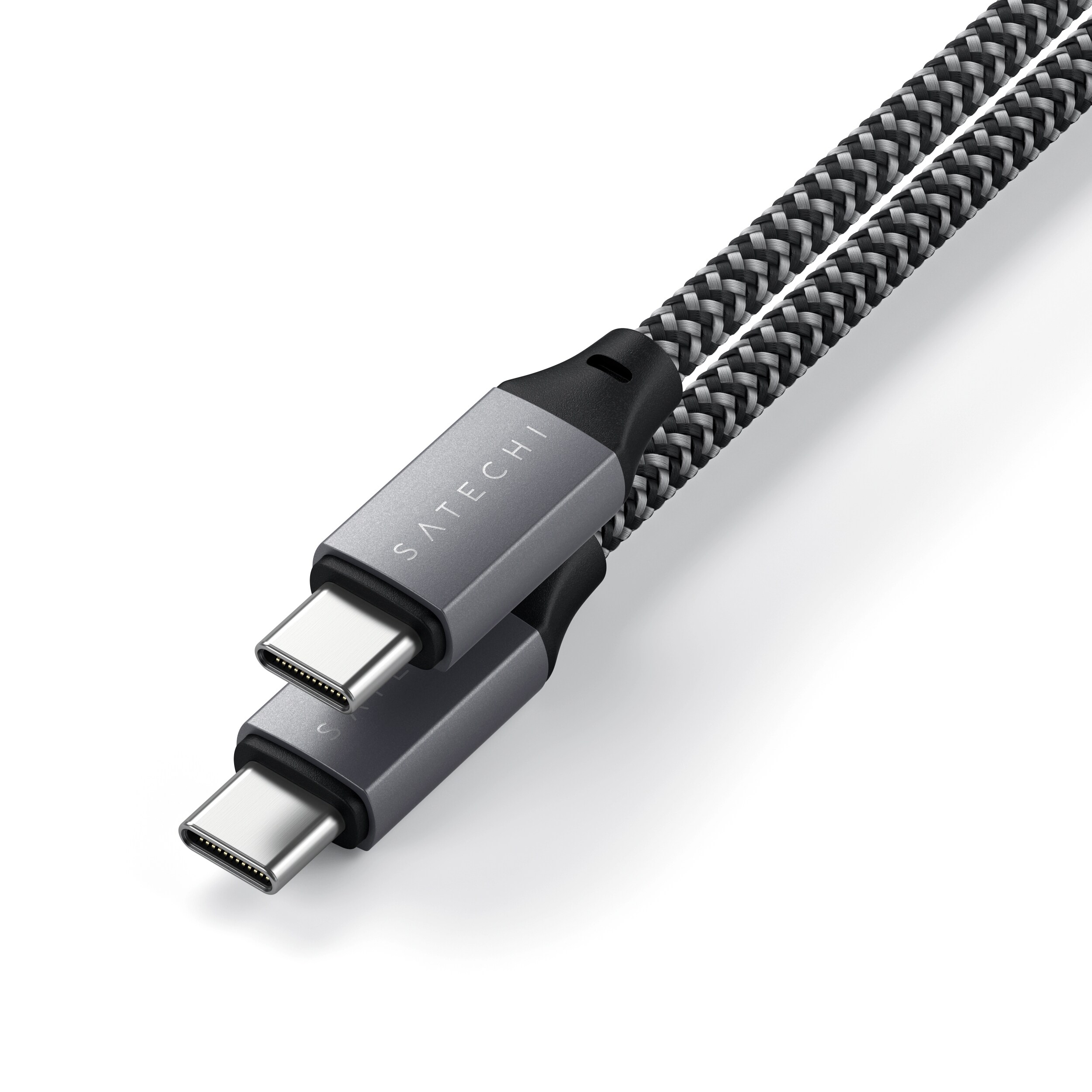 Satechi Type-C auf Type-C Kabel25 cm space grey    