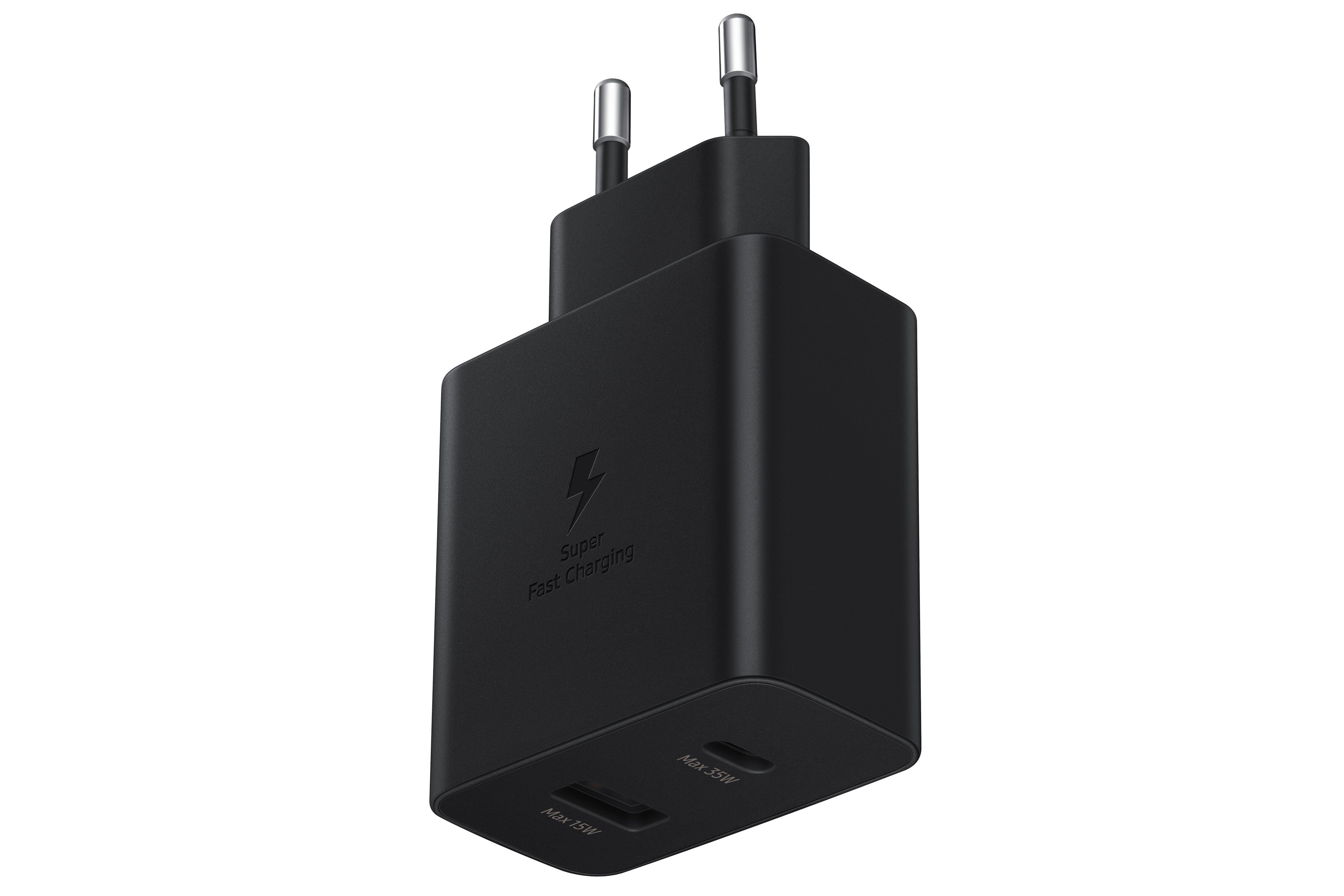 Samsung 30W Power Adapter Duo TA220N, Schwarz