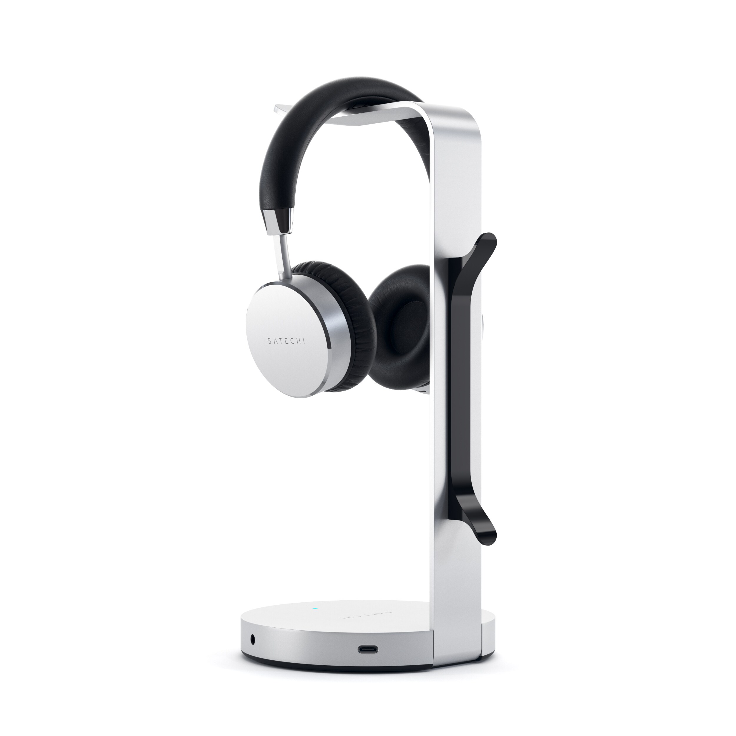 Satechi Aluminum Headphone Stand Hub Silver