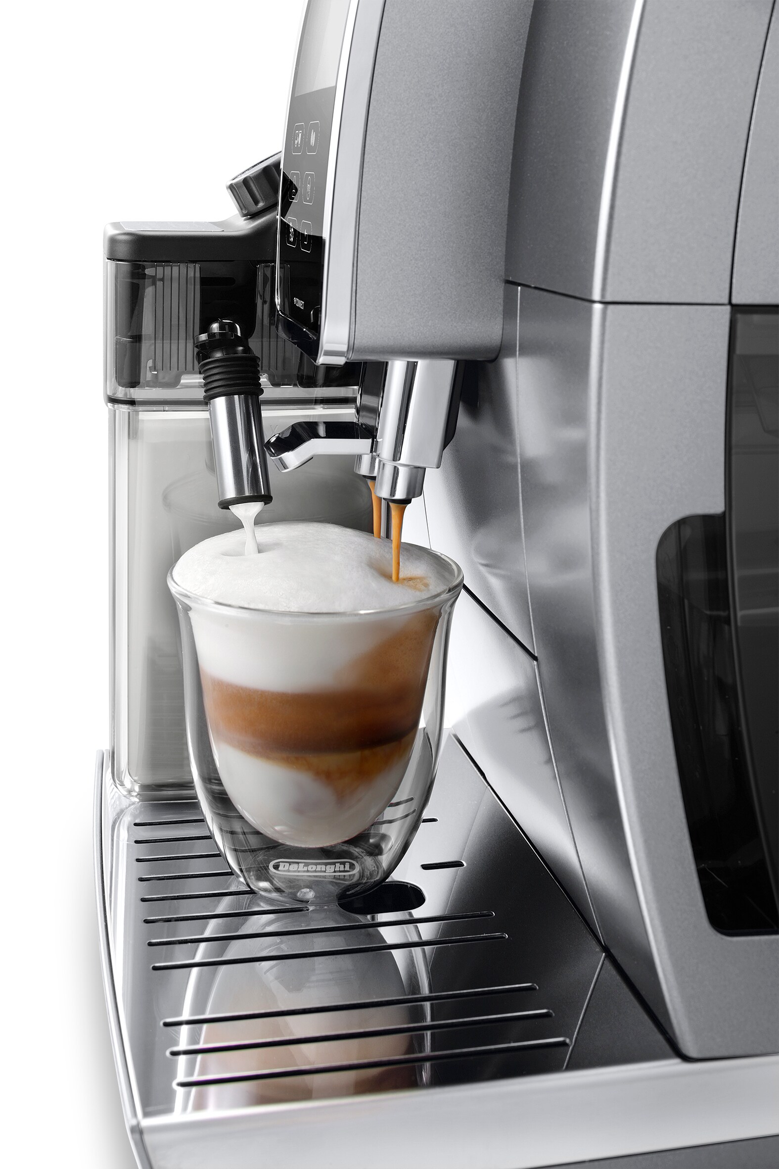 DeLonghi ECAM 370.95.T Dinamica Plus Kaffeevollautomat Titan