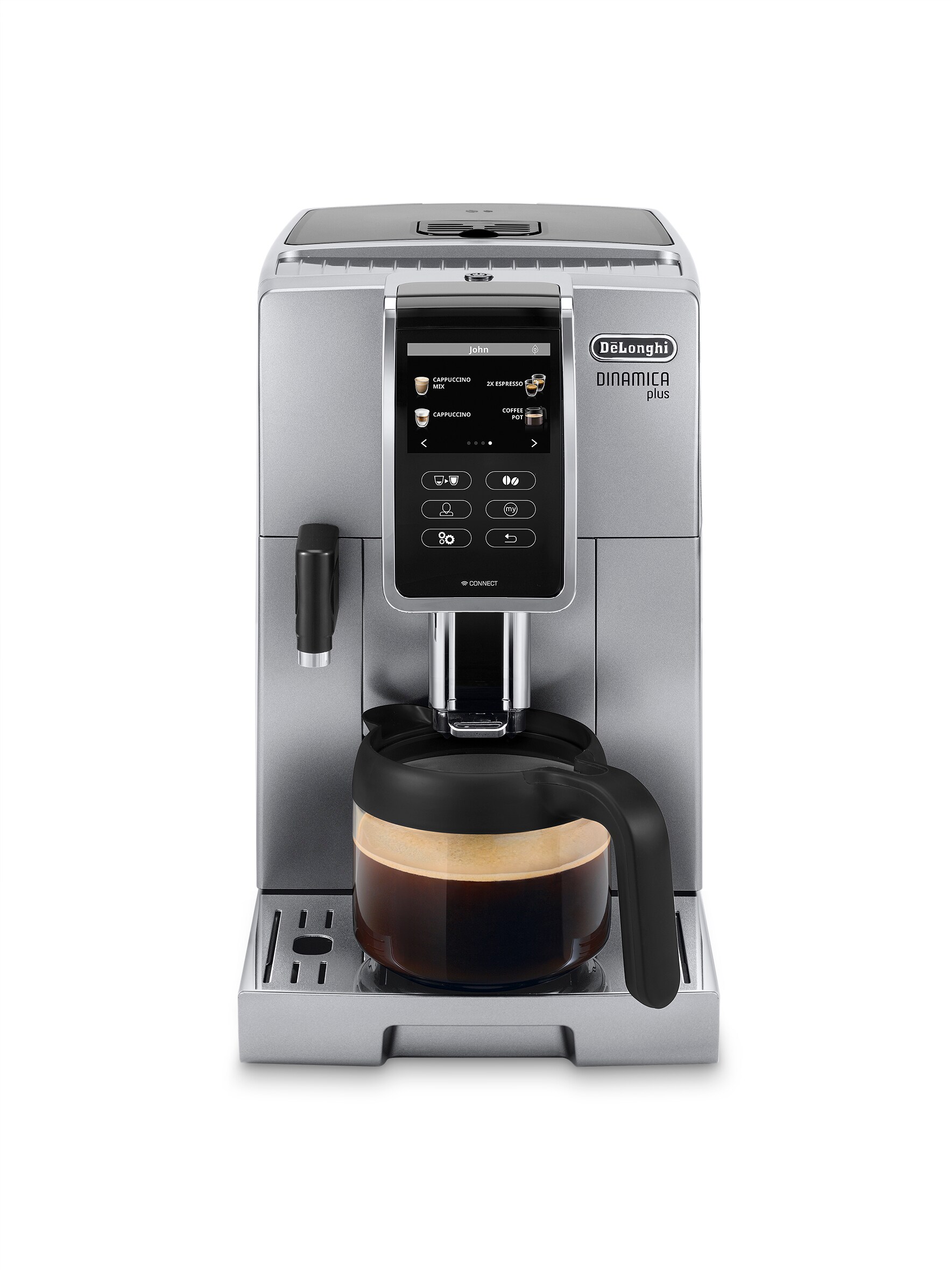 DeLonghi ECAM 370.95.T Dinamica Plus Kaffeevollautomat Titan