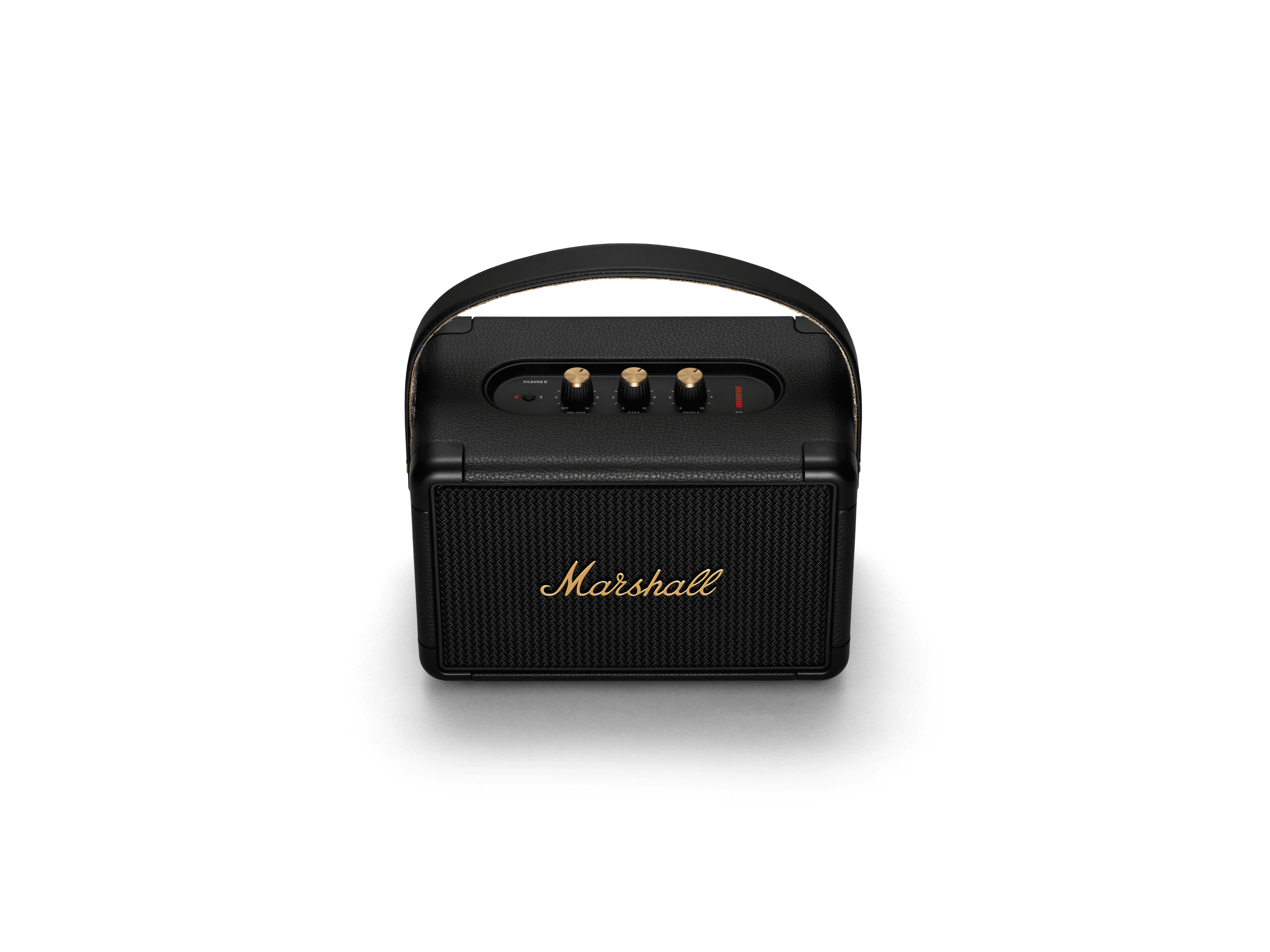 Marshall Kilburn II Tragbarer Bluetooth Lautsprecher Black &amp; Brass schwarz