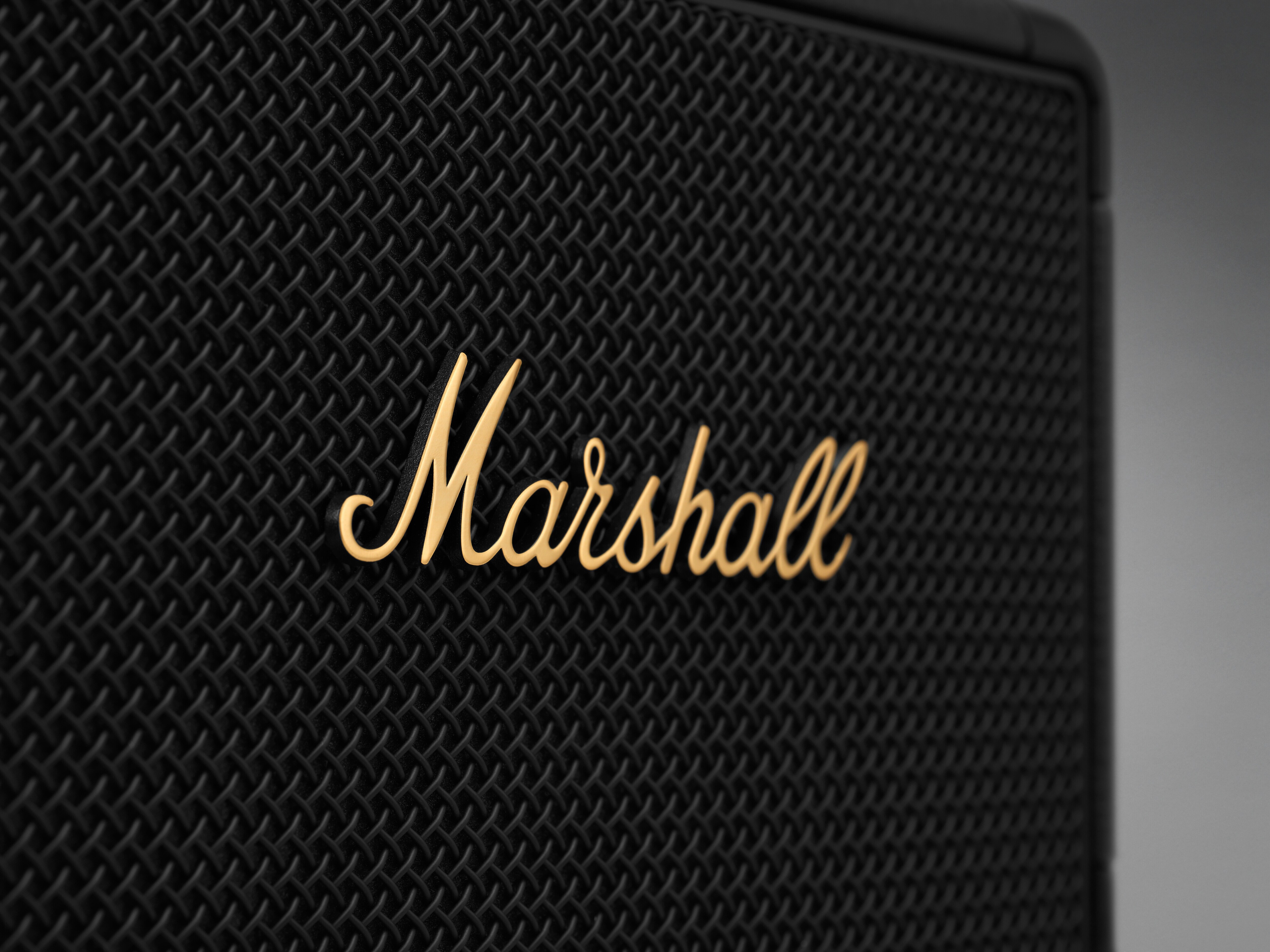 Marshall Kilburn II Tragbarer Bluetooth Lautsprecher Black &amp; Brass schwarz