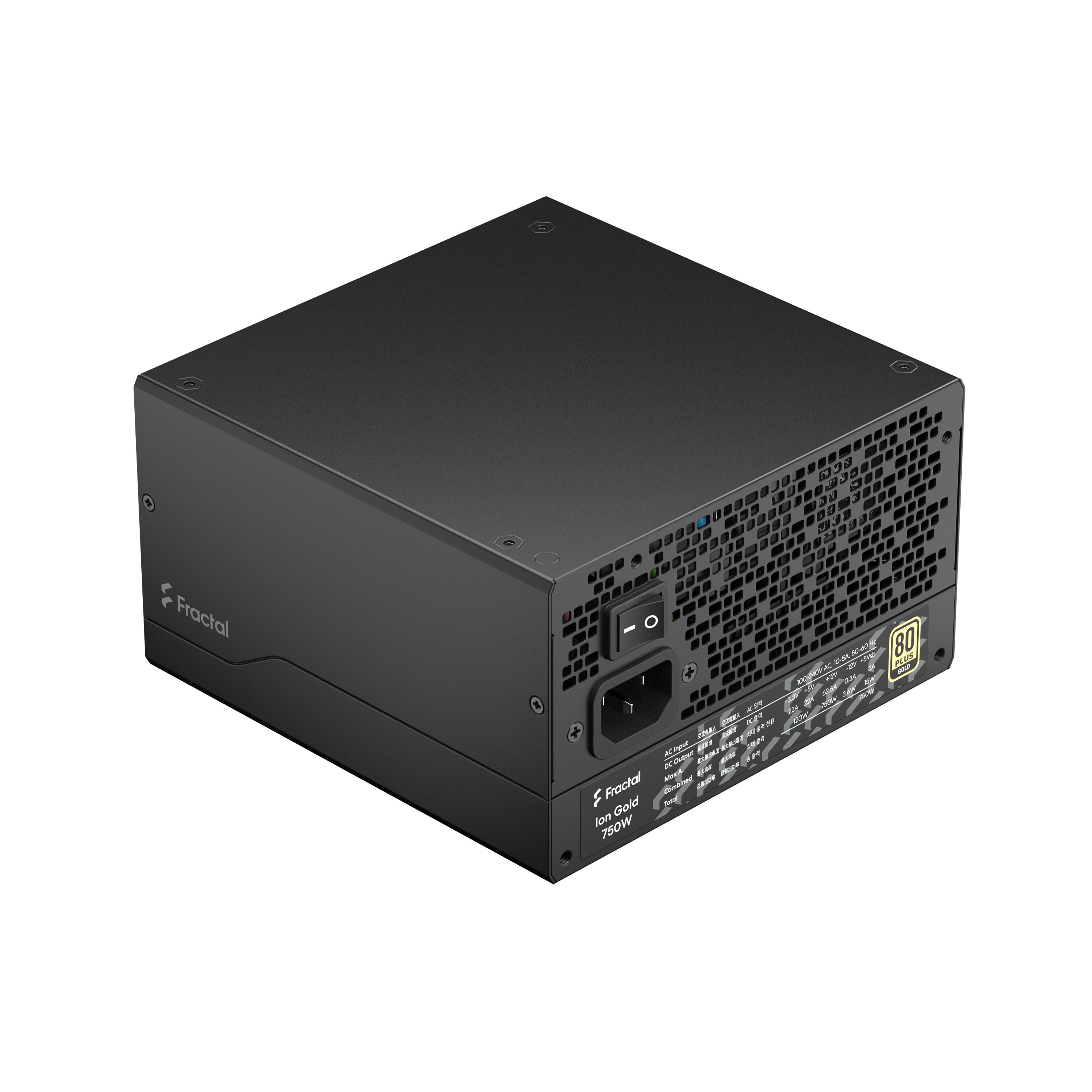 Fractal Design Ion Gold 750 Watt Netzteil ATX 2.52