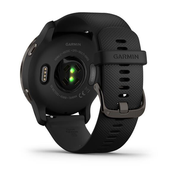 Garmin Venu 2 GPS-Multisportuhr Schwarz/Schiefergrau