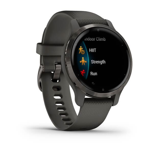 Garmin Venu 2S GPS-Multisportuhr Schiefergrau Smartwatch