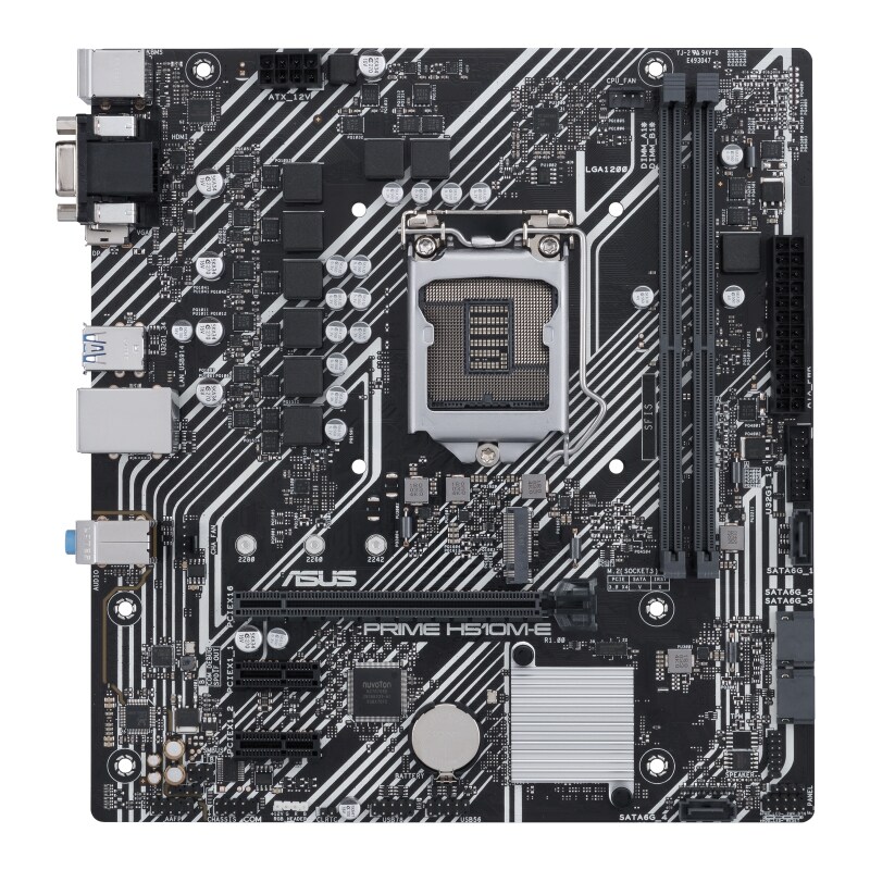 ASUS Prime H510M-E mATX Mainboard Sockel 1200 M.2/USB3.2/HDMI/DP/VGA