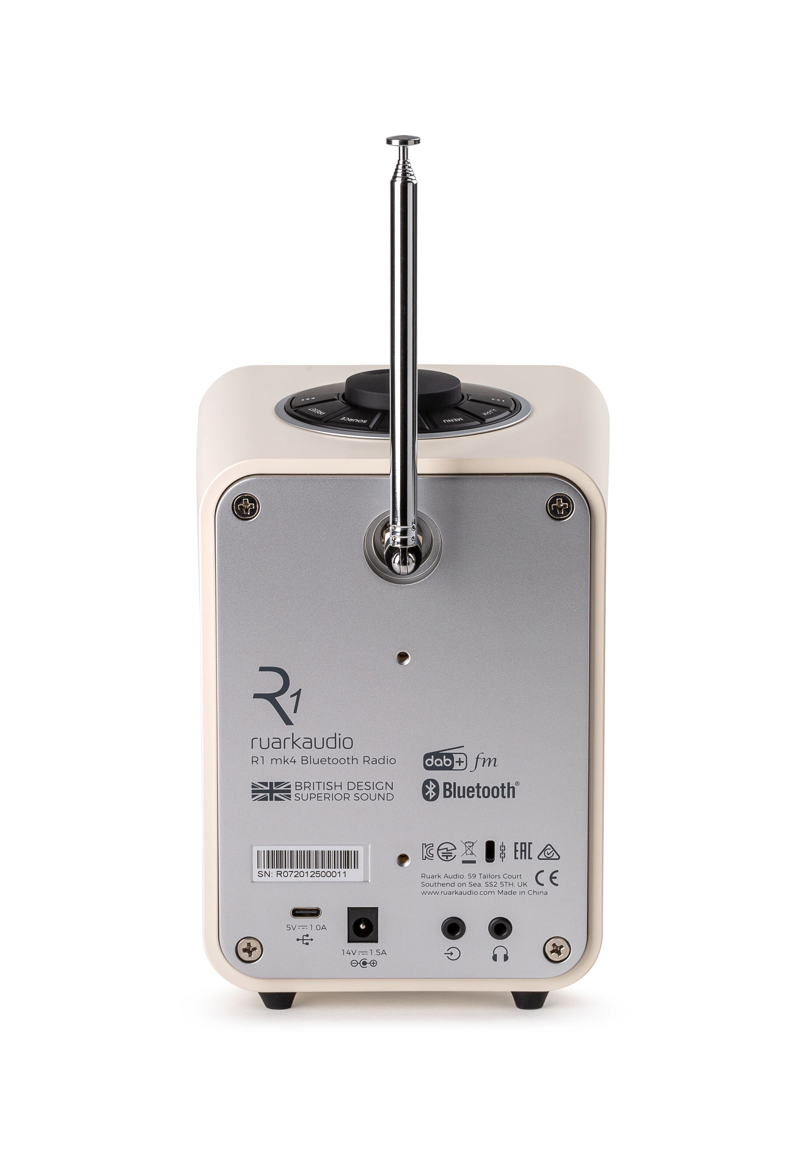 Ruark Audio R1 Mk4 DAB+ Bluetooth USB-C Kensington Cream