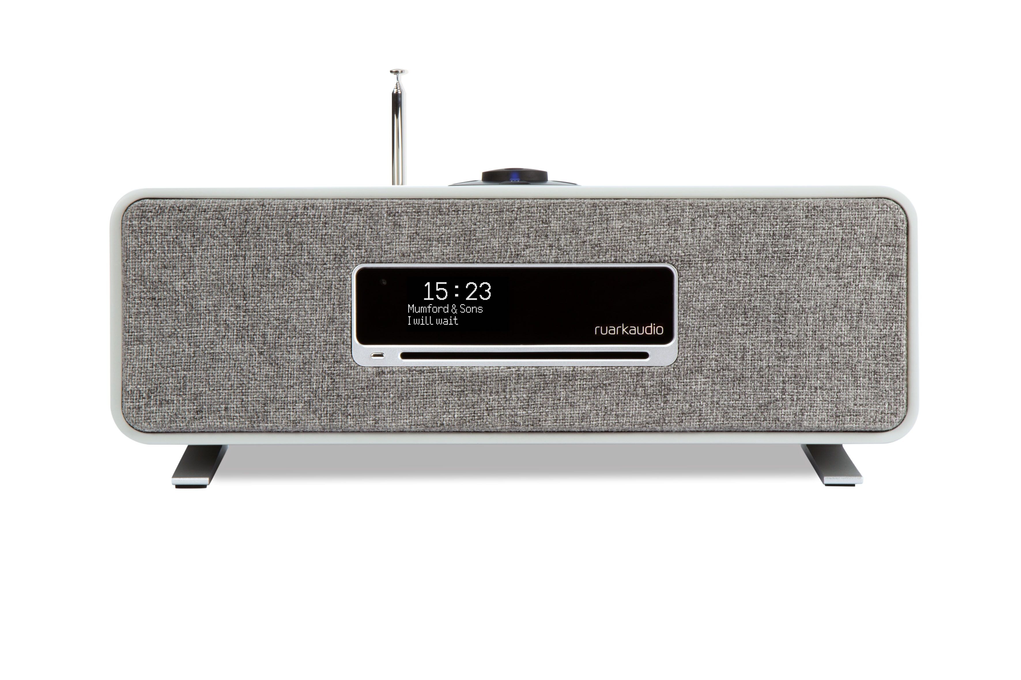 Ruark Audio R3 Stereo DAB+ CD Bluetooth WLAN USB-C Internetradio grau