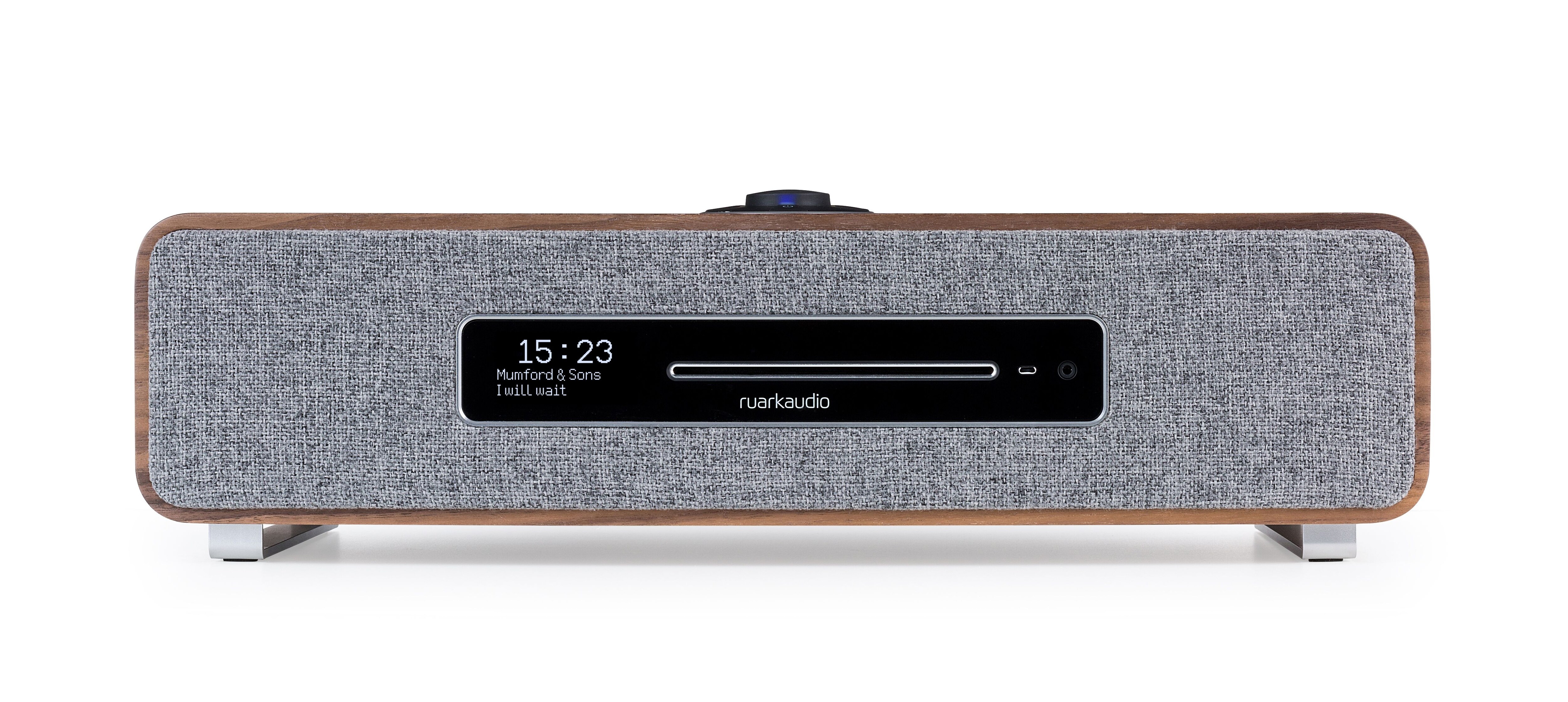 Ruark Audio R5 Stereo DAB+ CD Bluetooth WLAN USB-C Internetradio Walnuss