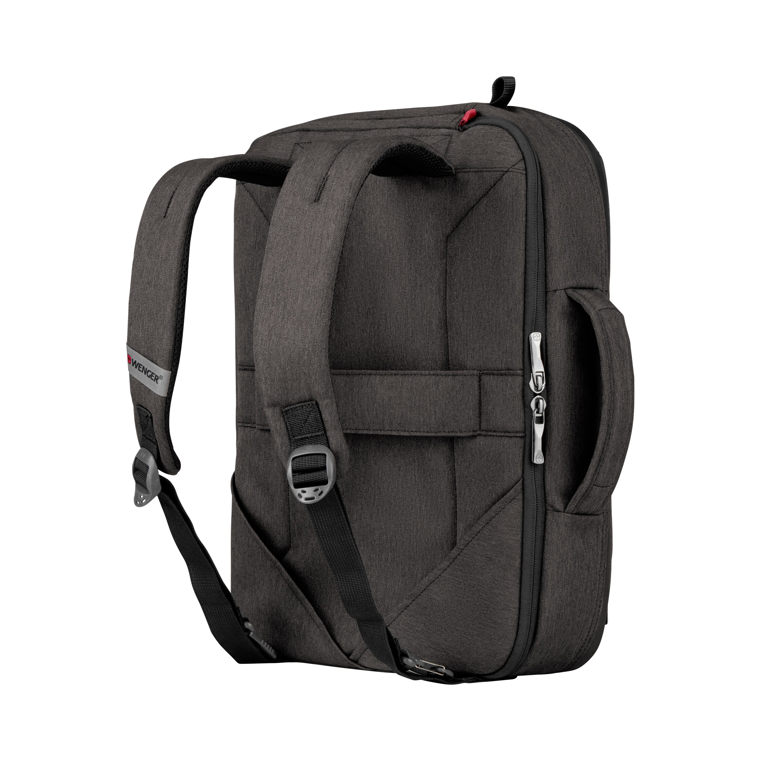 Wenger MX Commute Notebook Tasche mit Rucksackträgern 16" Zoll grau