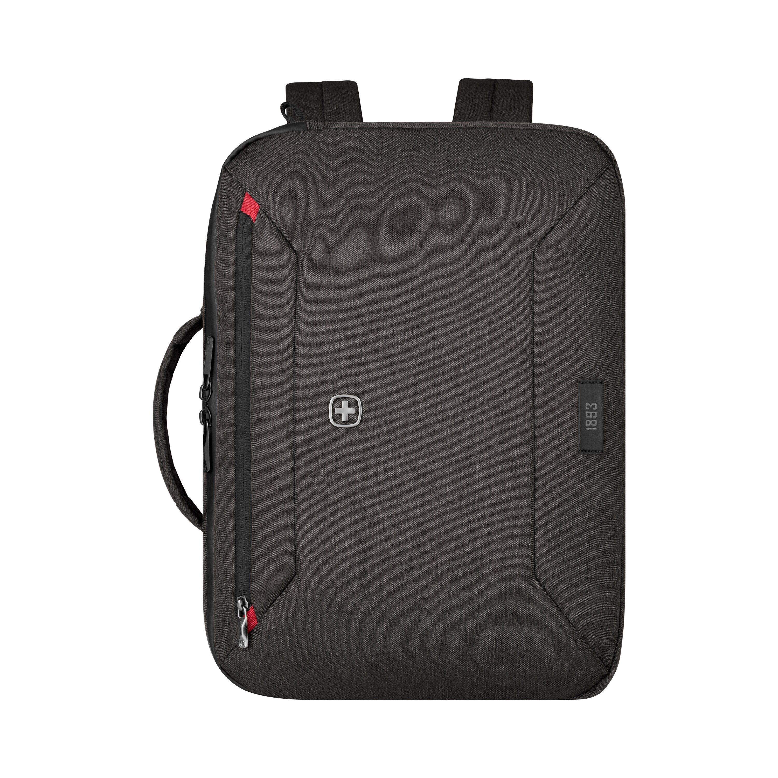 Wenger MX Commute Notebook Tasche mit Rucksackträgern 16" Zoll grau