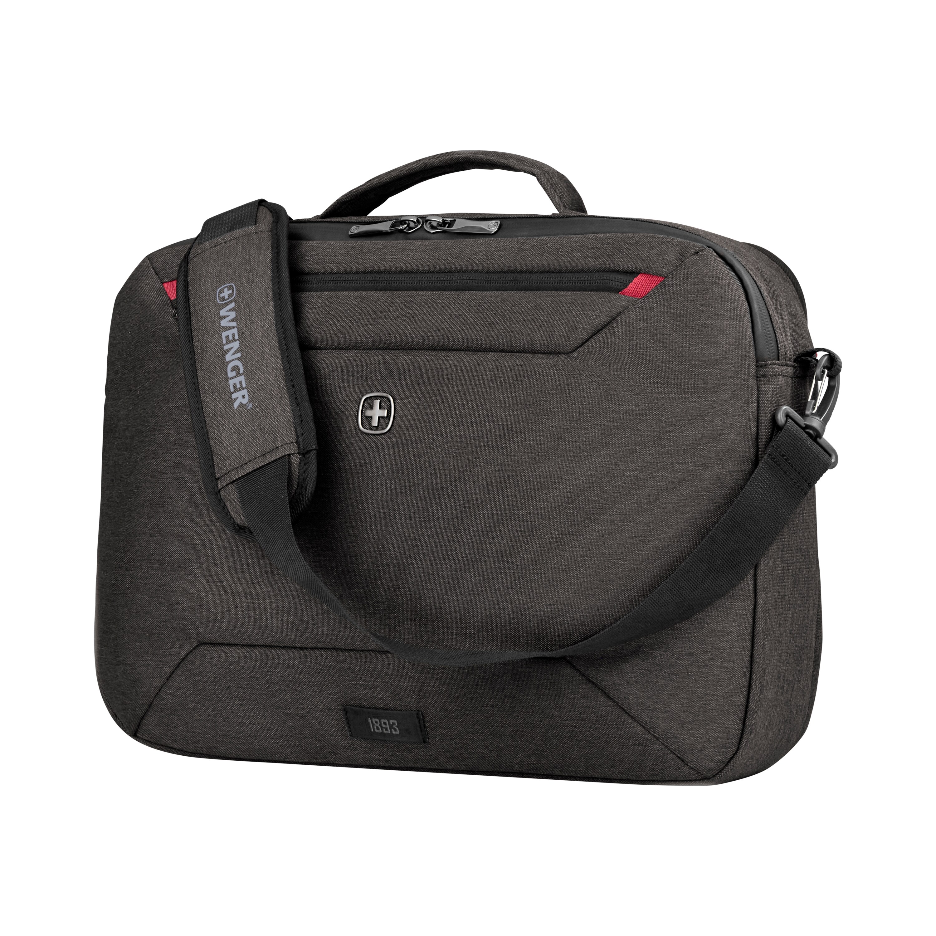 Wenger MX Commute Notebook Tasche mit Rucksackträgern 16" Zoll grau