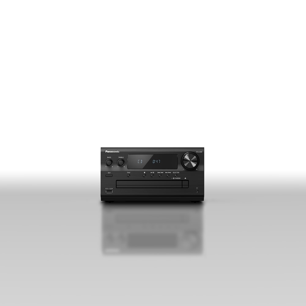 Panasonic SC-PMX802E-K CD-Mikrosystem mit DAB+ und optischem Eingang schwarz